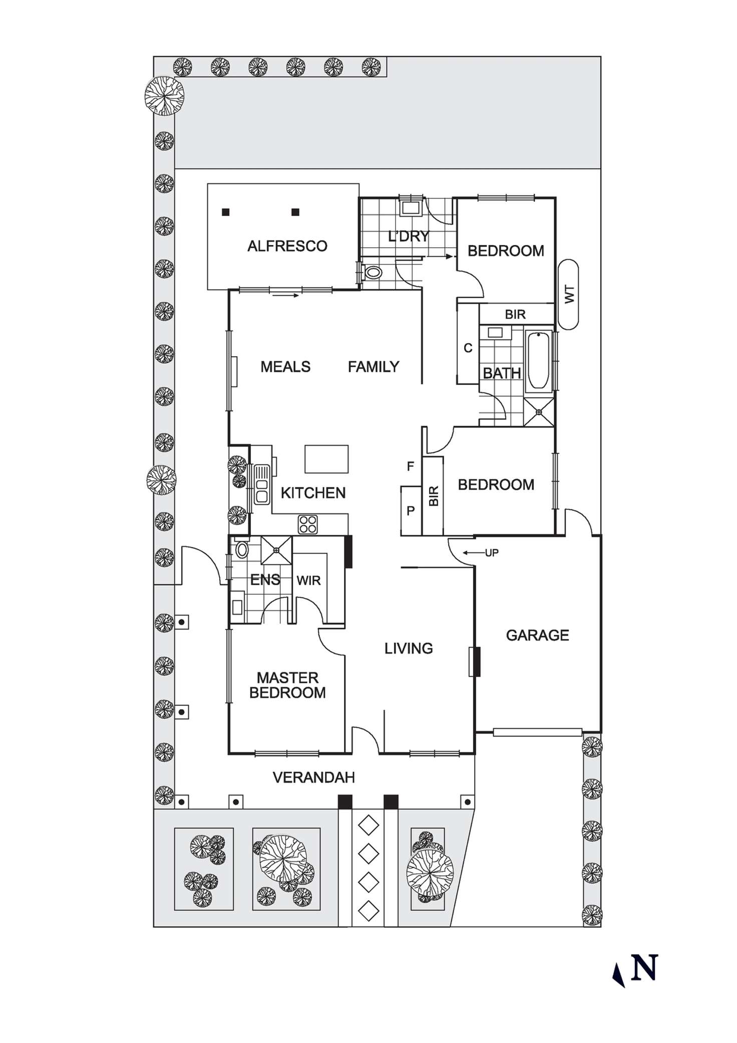 Floorplan of Homely house listing, 20 Sanders Drive, Doreen VIC 3754