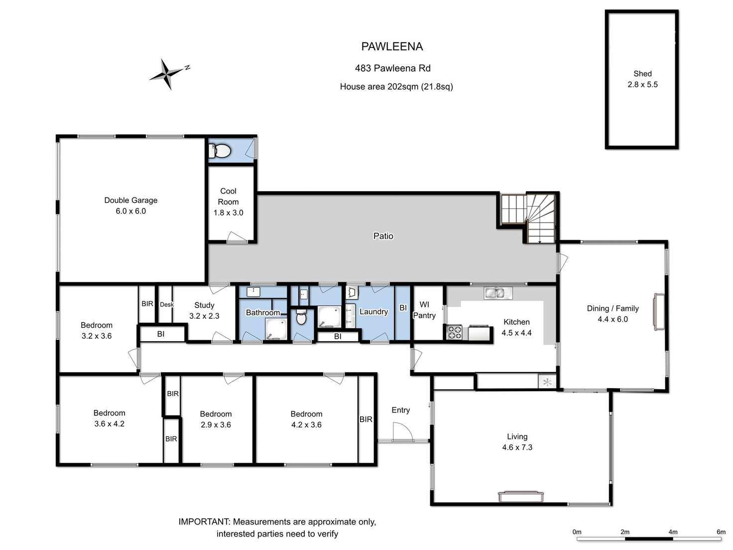 Floorplan of Homely house listing, 453 Pawleena Road, Sorell TAS 7172