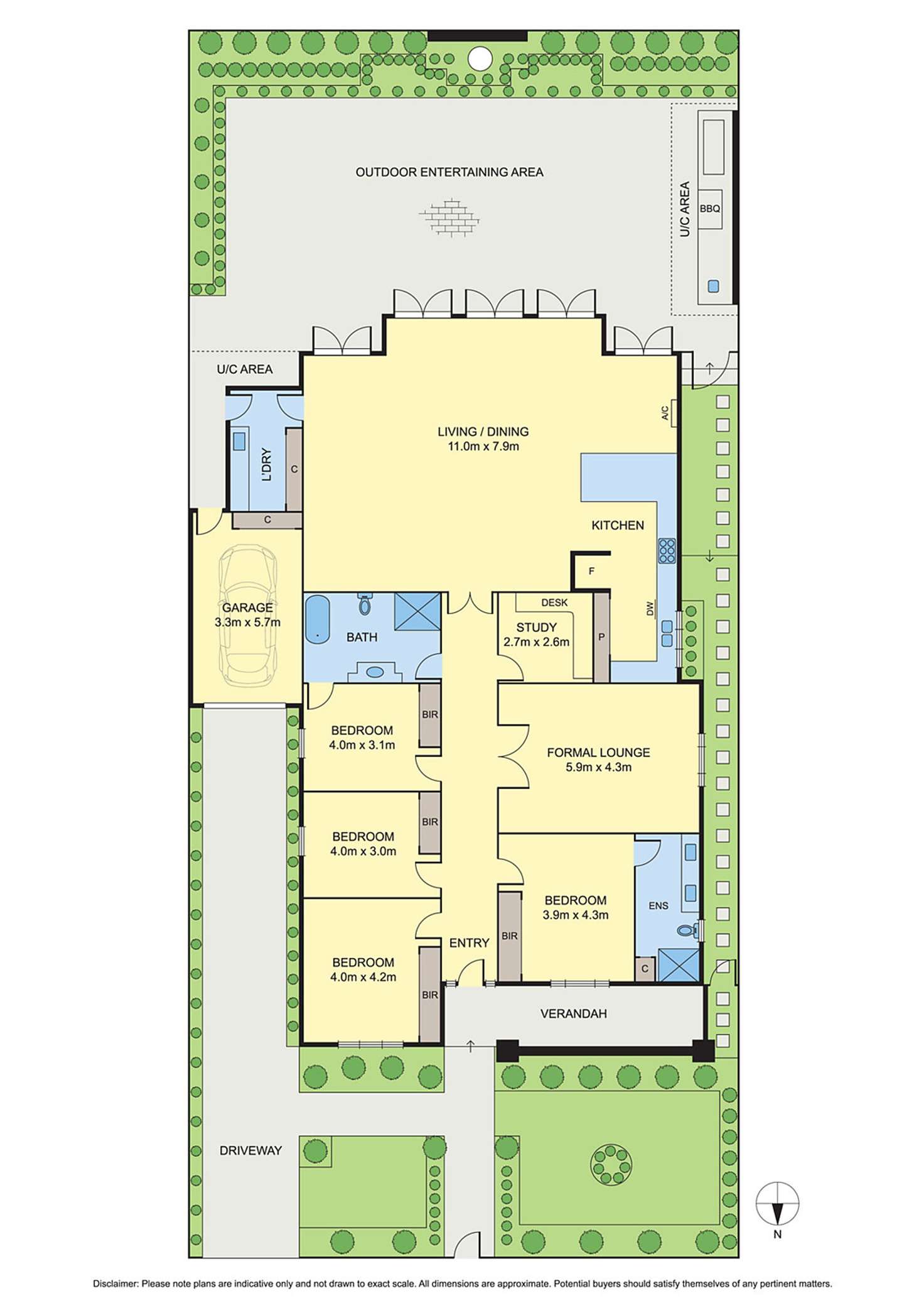 Floorplan of Homely house listing, 6 Logie Street, Oakleigh VIC 3166