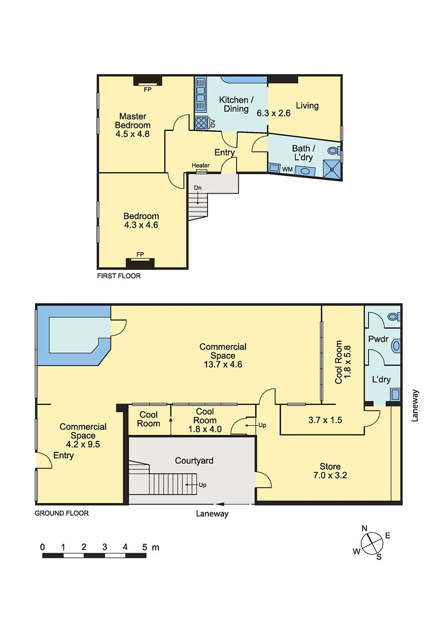 Floorplan of Homely house listing, 278-280 Rathdowne Street, Carlton North VIC 3054