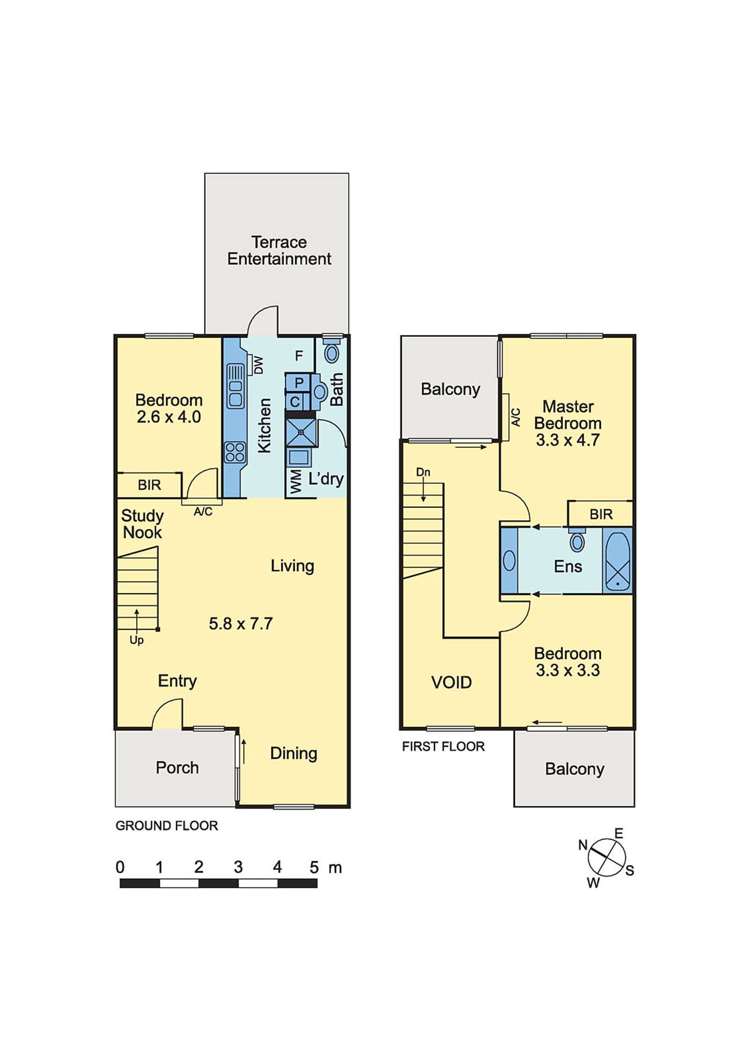 Floorplan of Homely apartment listing, 31/43-51 Jeffcott Street, West Melbourne VIC 3003