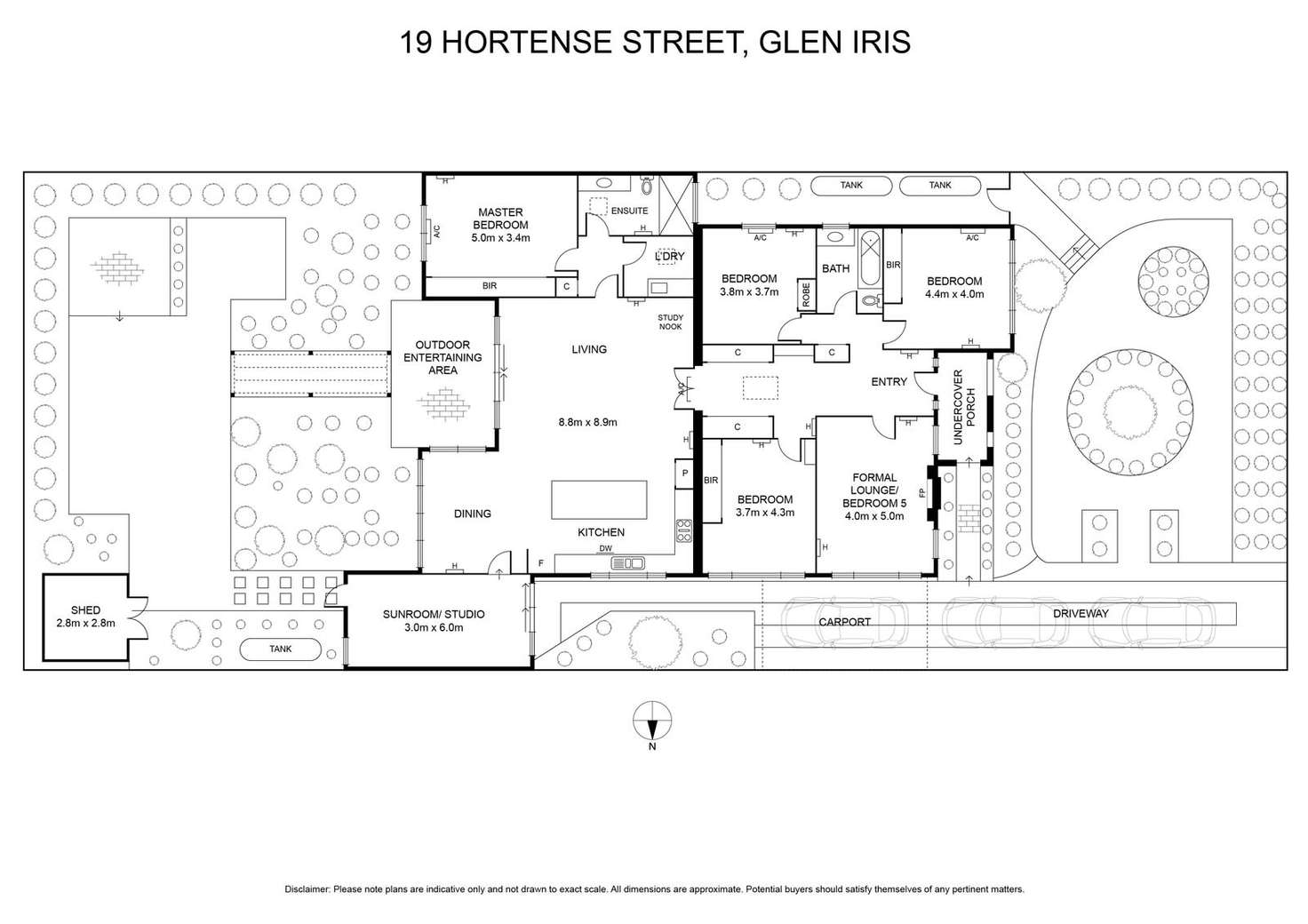 Floorplan of Homely house listing, 19 Hortense Street, Glen Iris VIC 3146