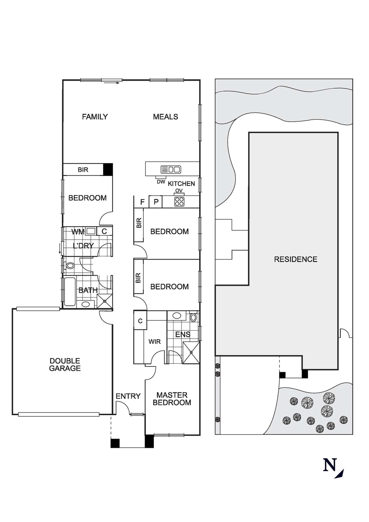 Floorplan of Homely house listing, 12 Hamlin Street, Doreen VIC 3754