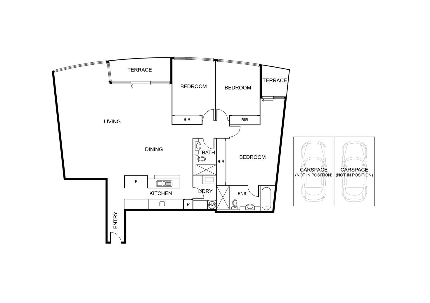 Floorplan of Homely apartment listing, 173/85 Rouse Street, Port Melbourne VIC 3207