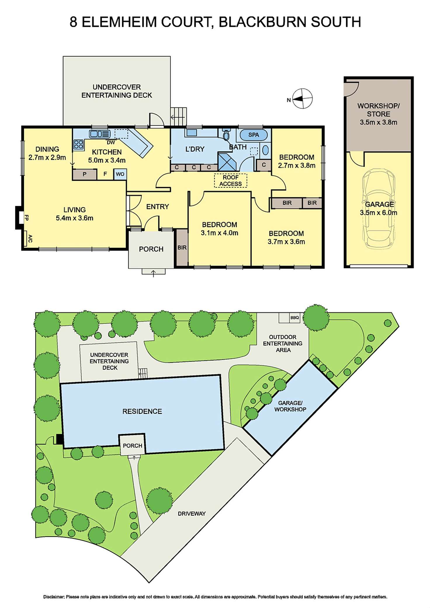 Floorplan of Homely house listing, 8 Elemheim Court, Blackburn South VIC 3130