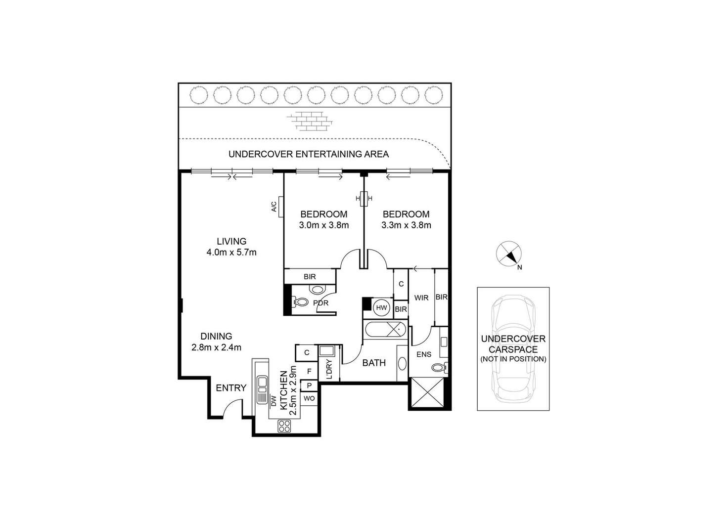 Floorplan of Homely apartment listing, 5/120 Princes Street, Port Melbourne VIC 3207