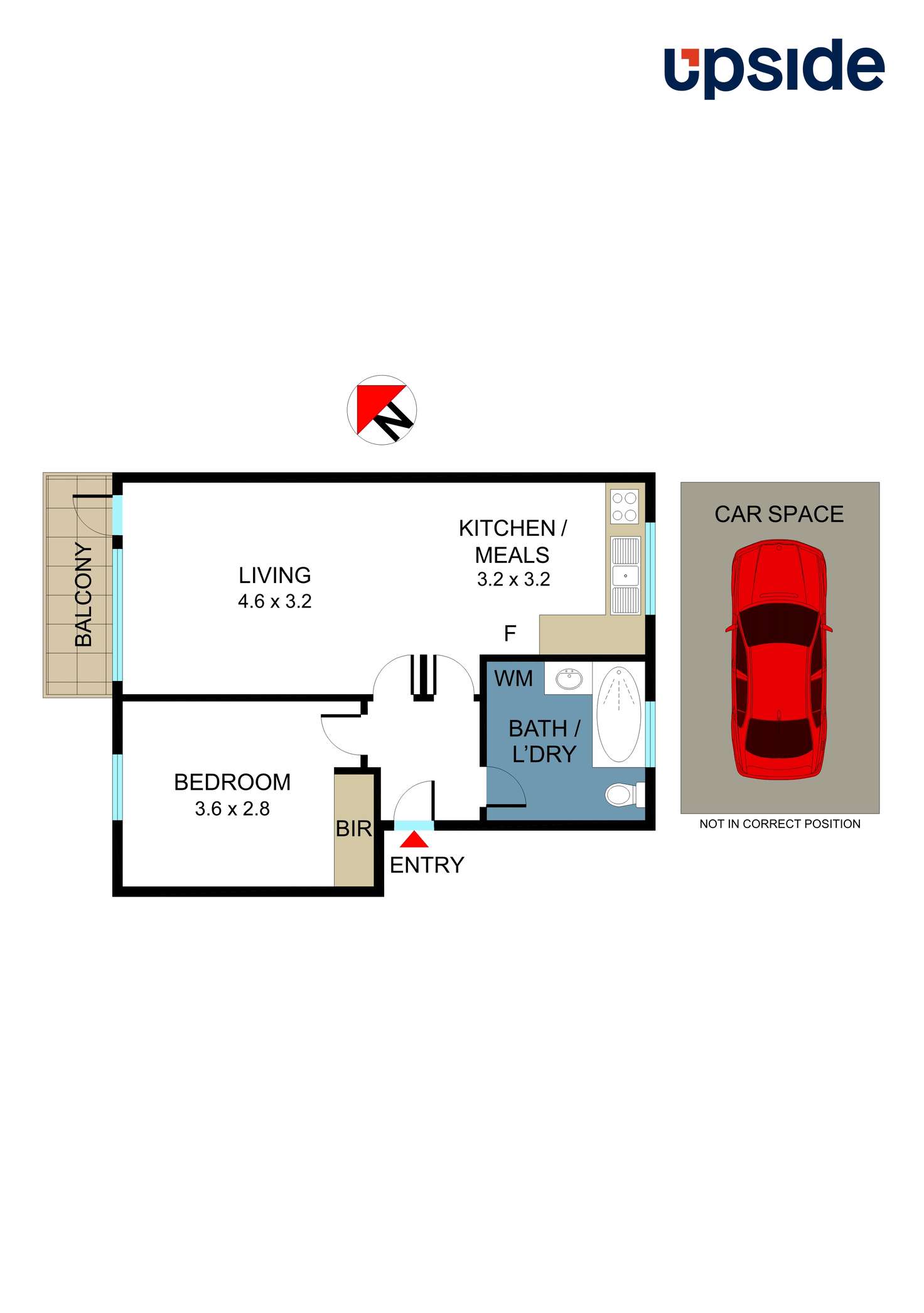 Floorplan of Homely apartment listing, 6/16 Mitford Street, St Kilda VIC 3182