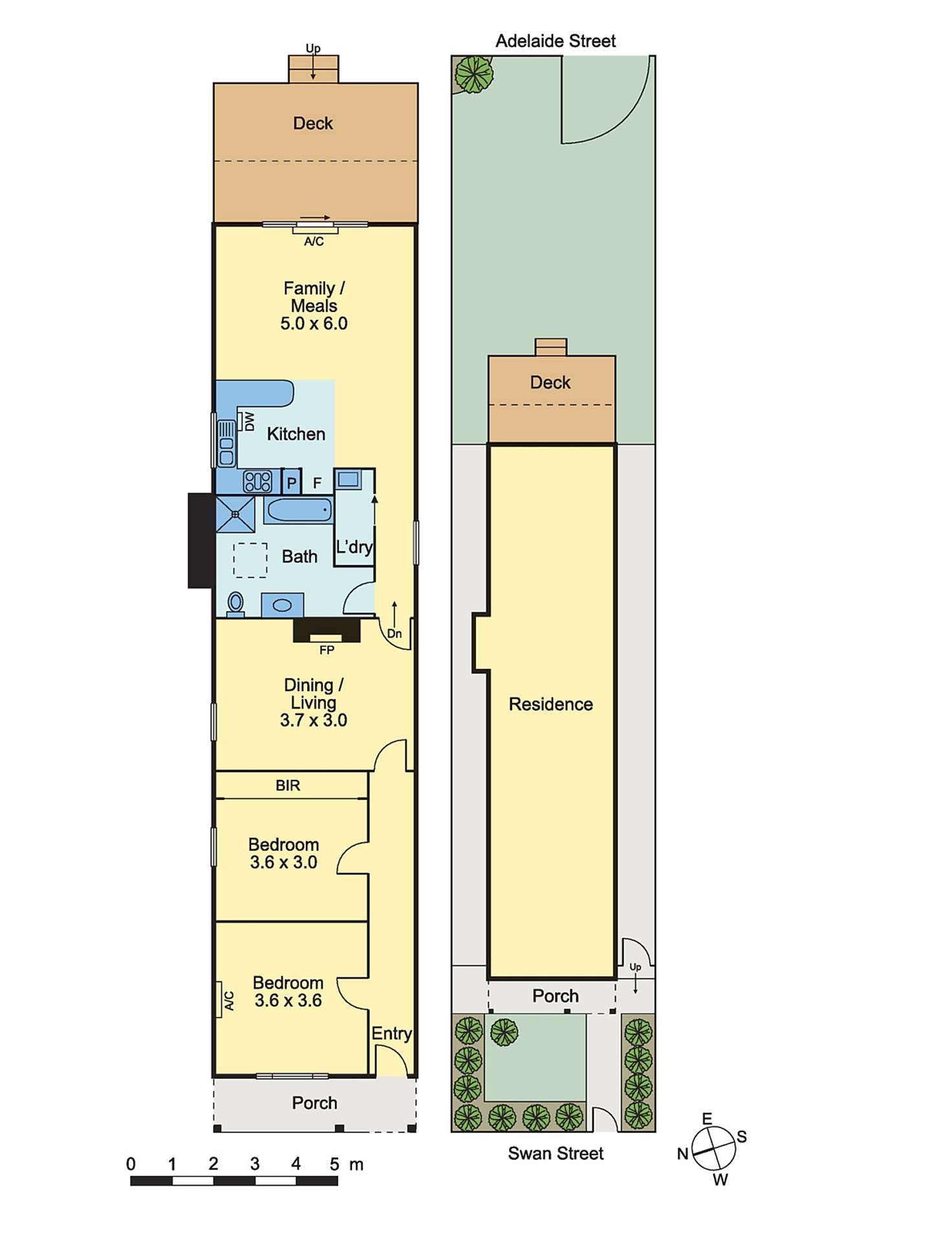 Floorplan of Homely house listing, 63 Swan Street, Footscray VIC 3011
