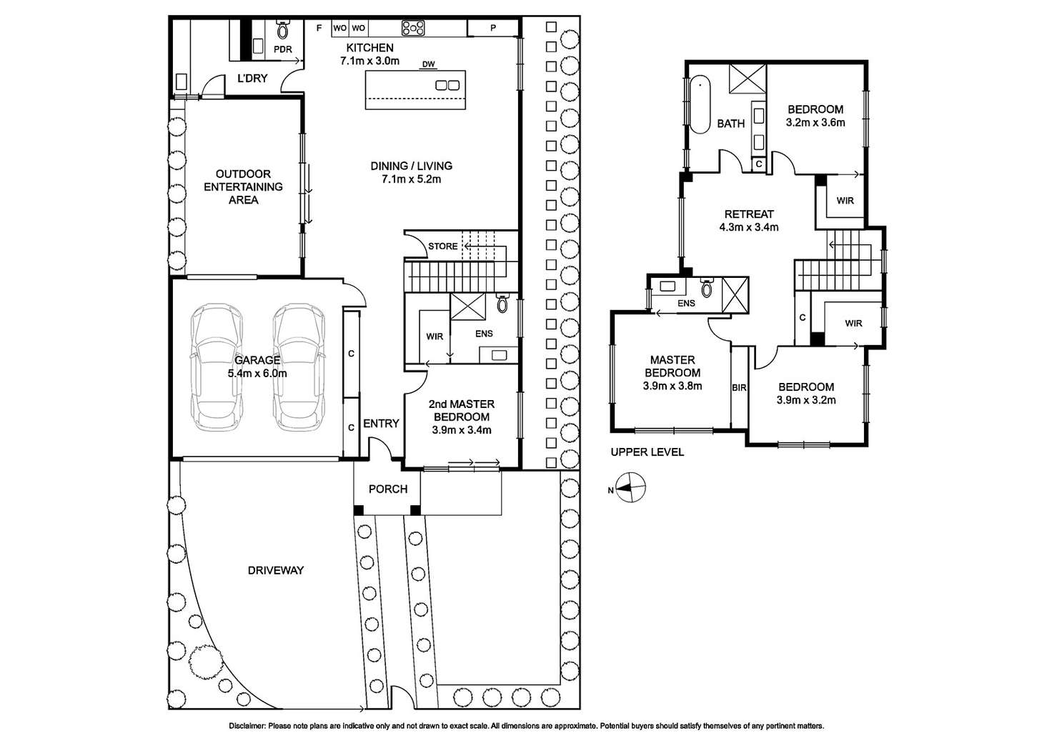 Floorplan of Homely townhouse listing, 39 Masters Street, Caulfield VIC 3162