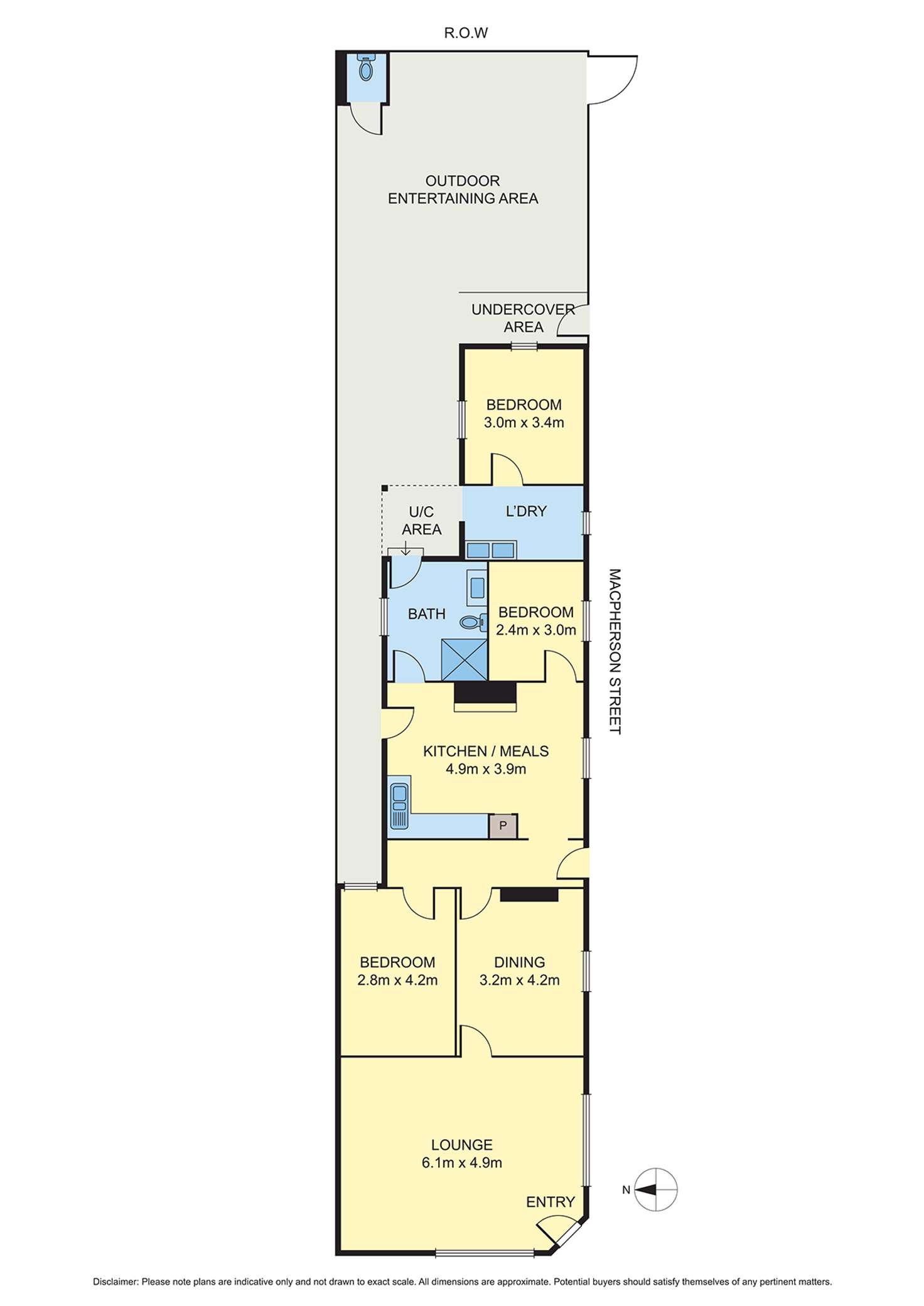 Floorplan of Homely house listing, 454 Canning Street, Carlton North VIC 3054