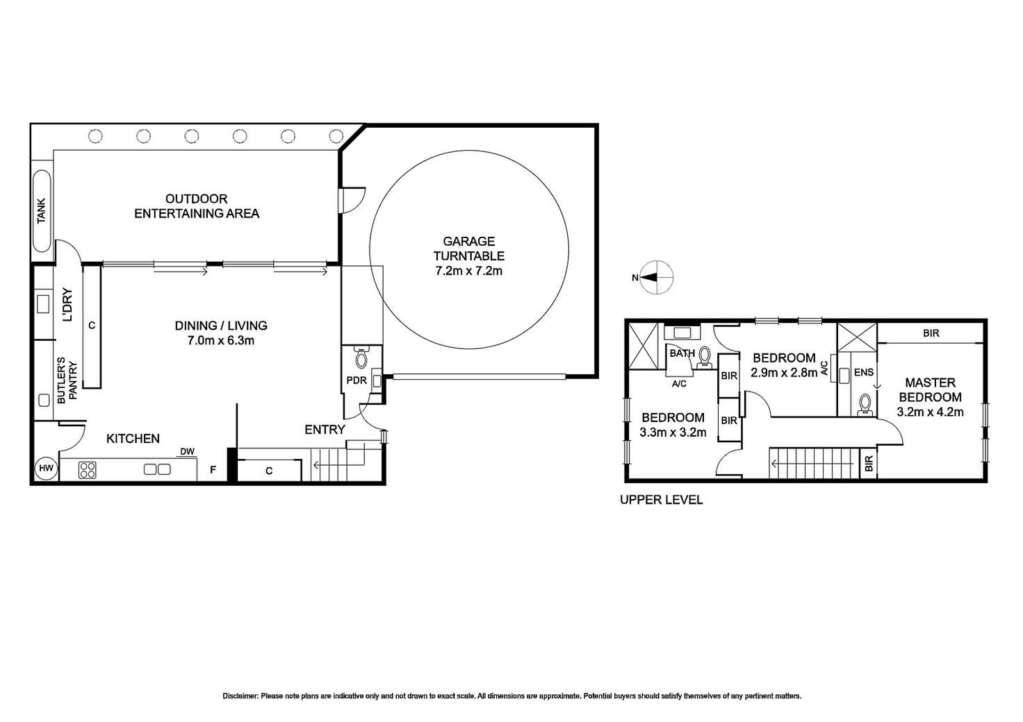 Floorplan of Homely townhouse listing, 4/307 Hawthorn Road, Caulfield VIC 3162