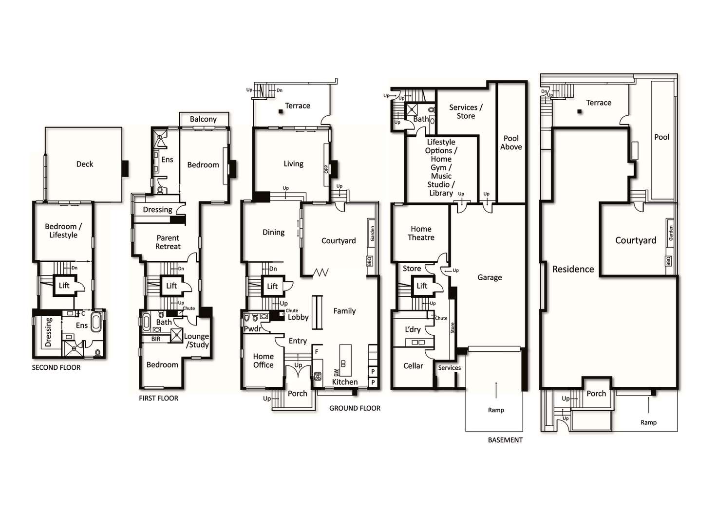 Floorplan of Homely house listing, 60 South Wharf Drive, Docklands VIC 3008