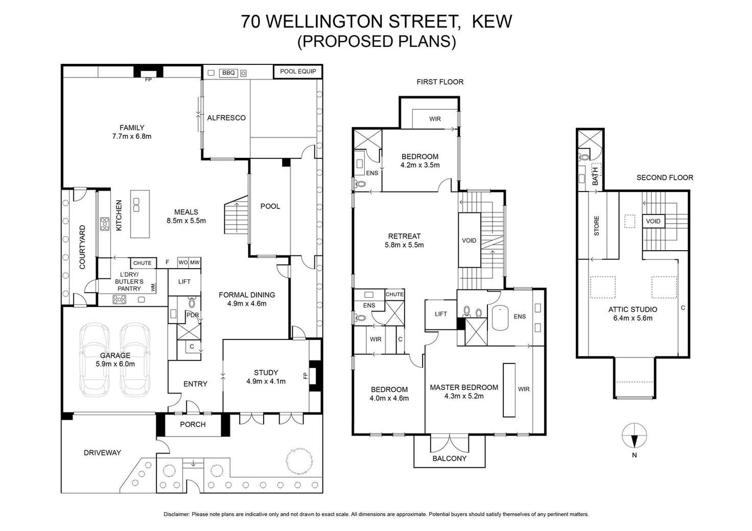 Floorplan of Homely house listing, 70 Wellington Street, Kew VIC 3101