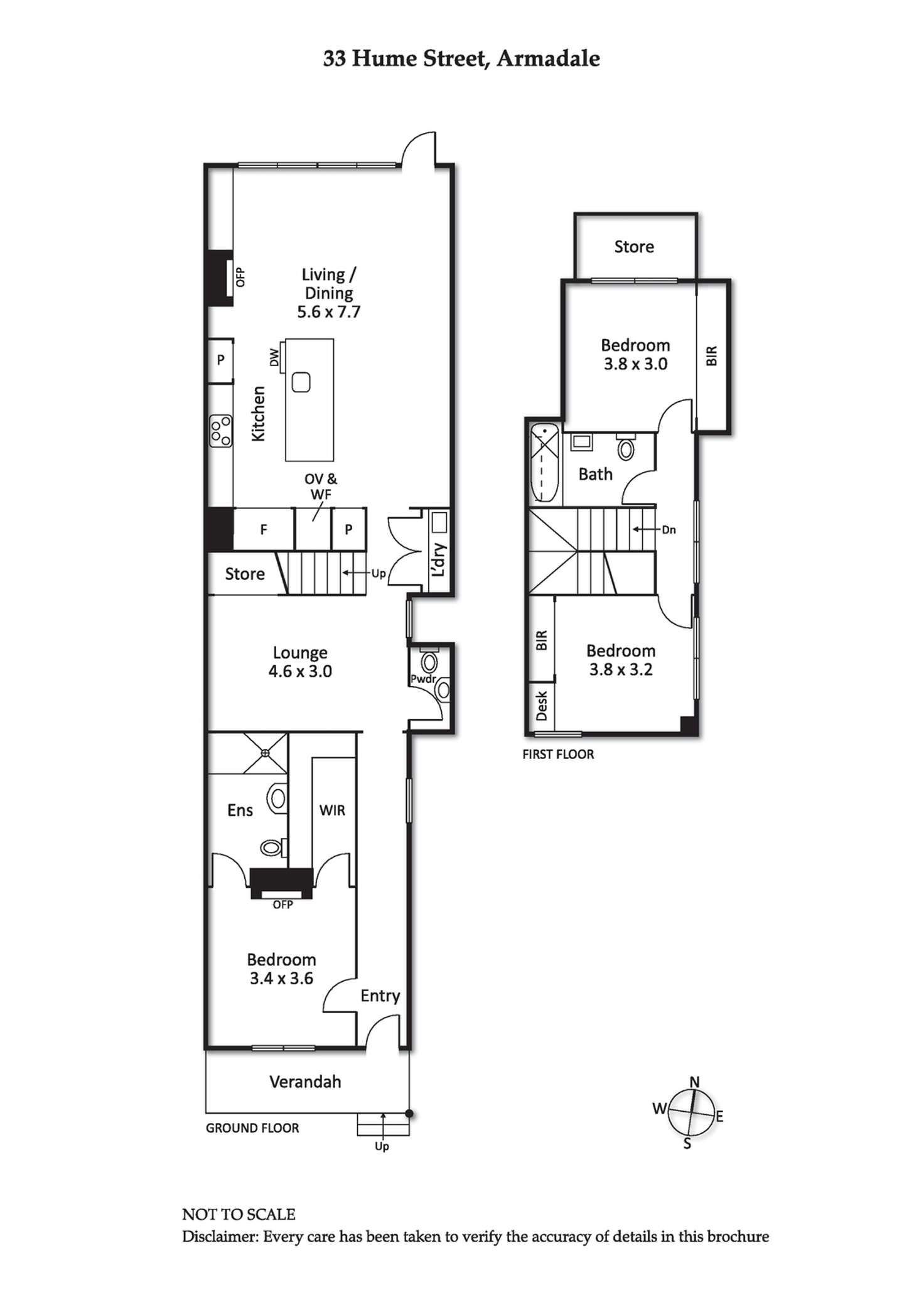 Floorplan of Homely house listing, 33 Hume Street, Armadale VIC 3143