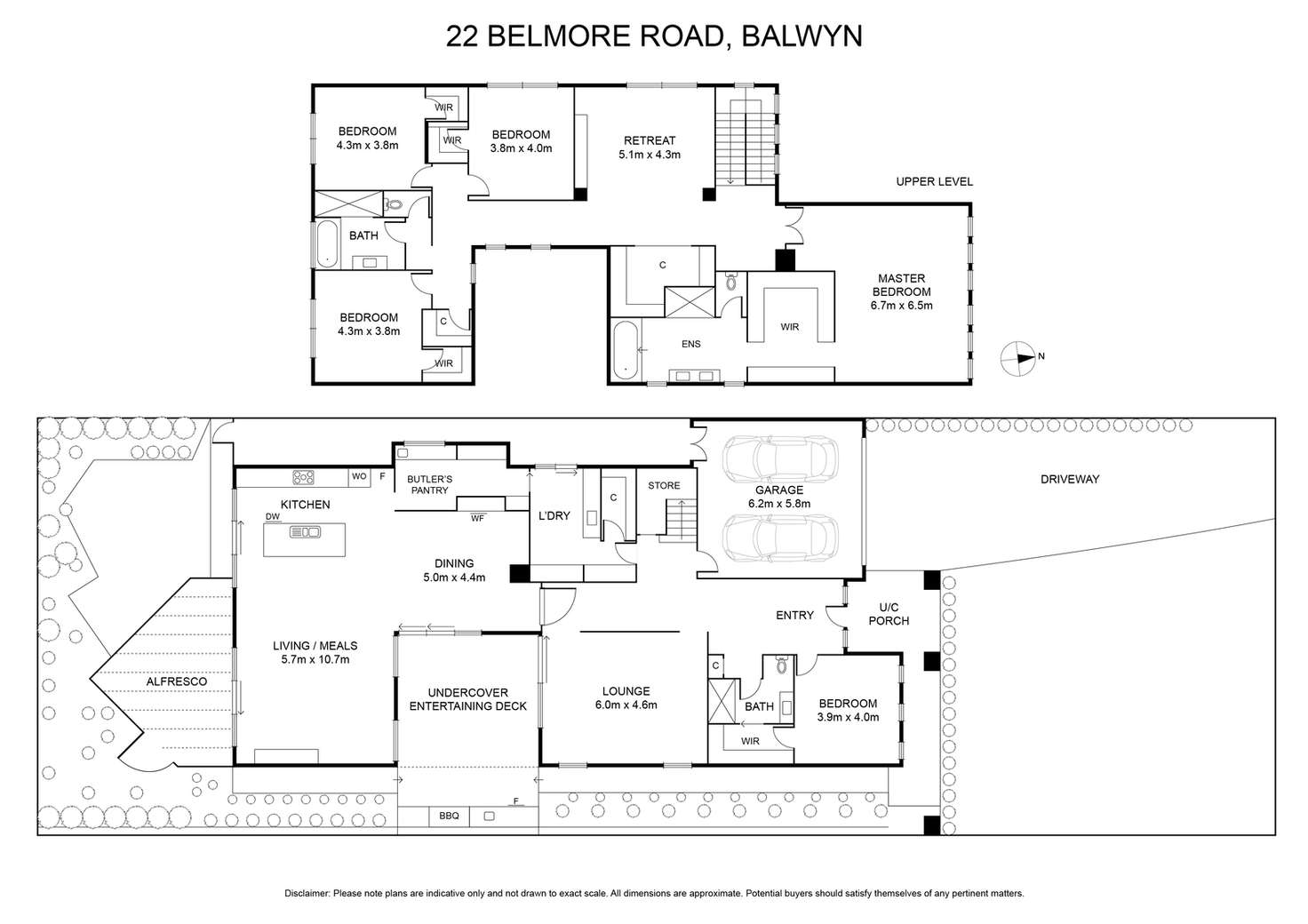 Floorplan of Homely house listing, 22 Belmore Road, Balwyn VIC 3103