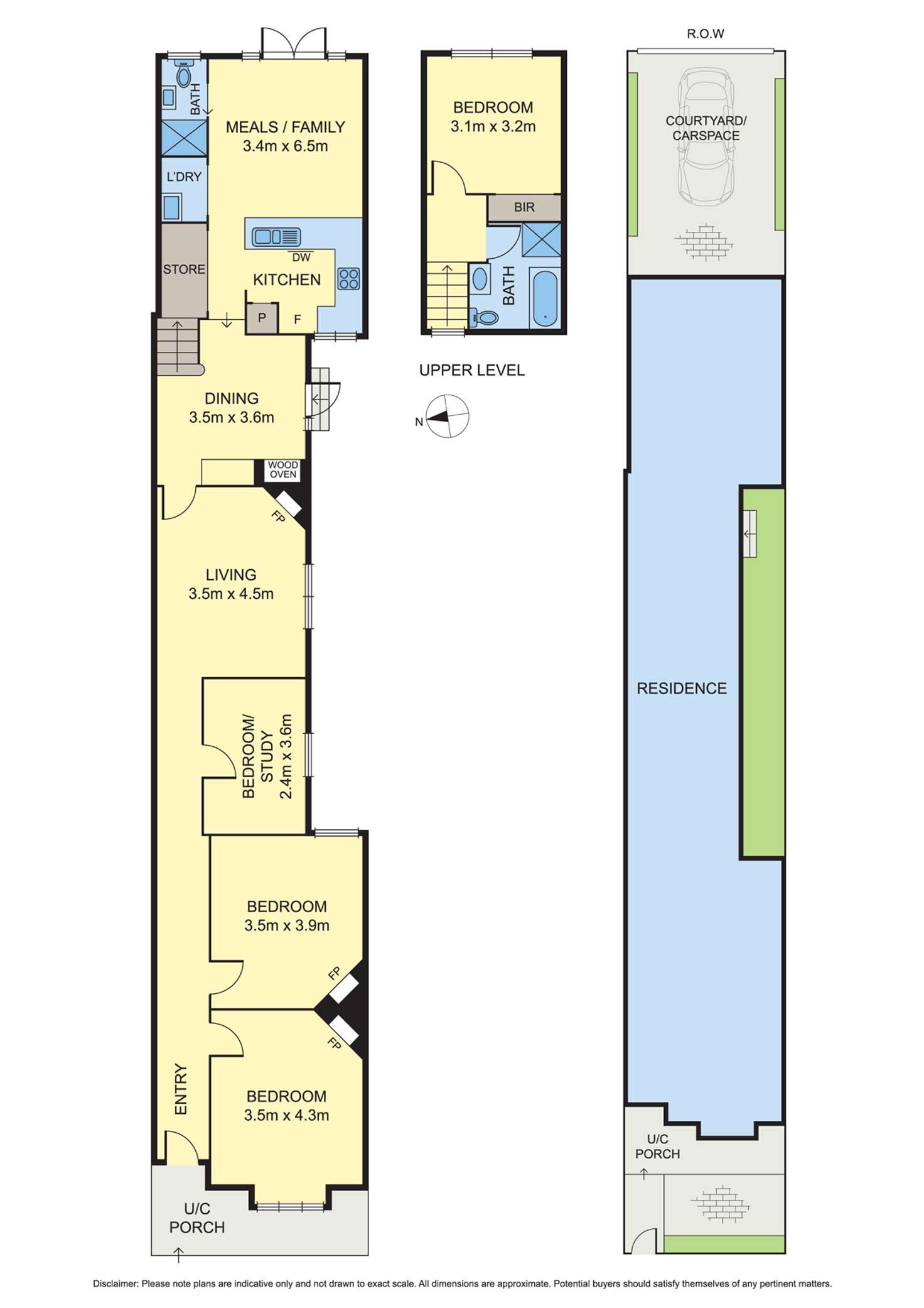 Floorplan of Homely house listing, 670 Rathdowne Street, Carlton North VIC 3054