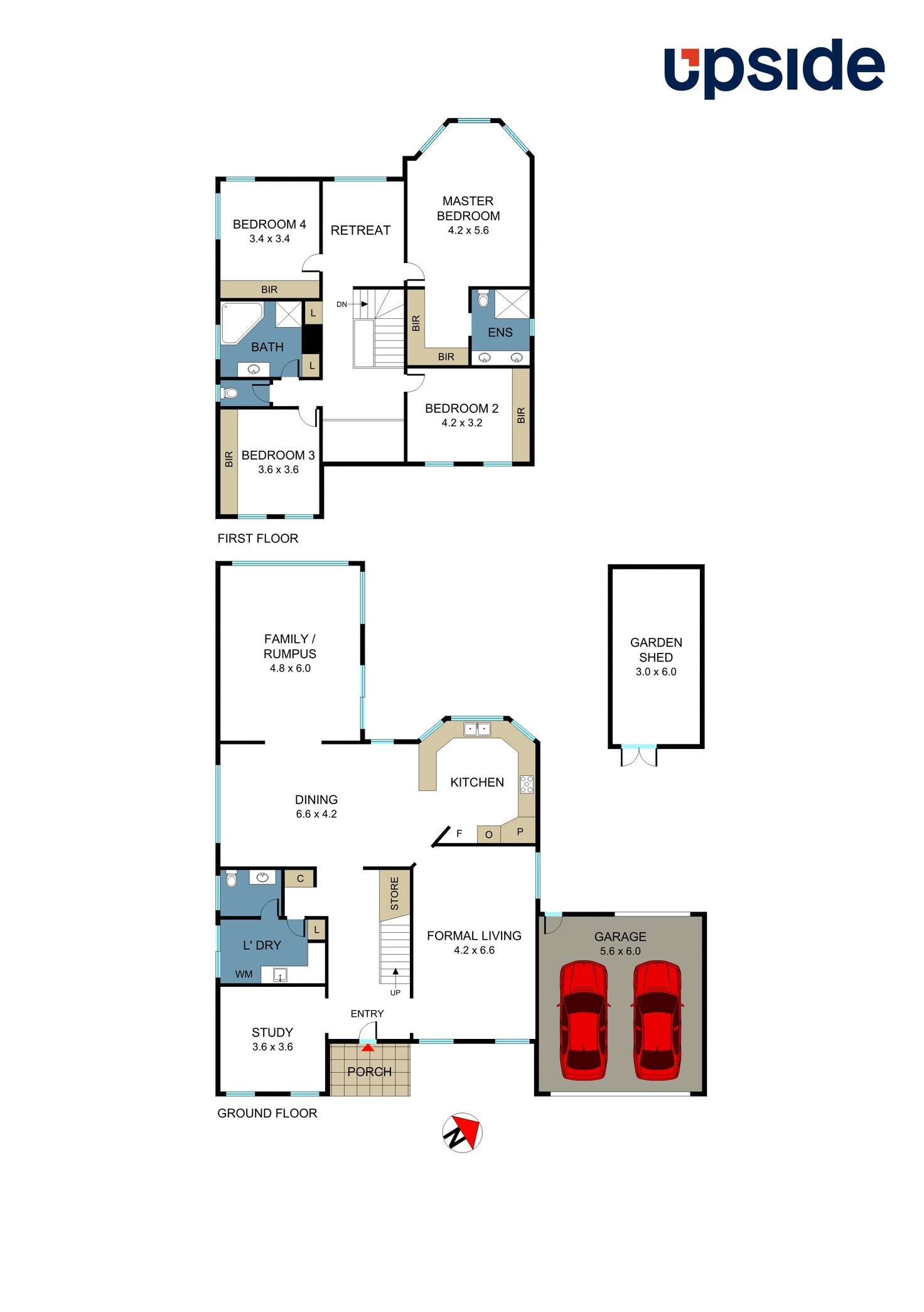 Floorplan of Homely house listing, 163 Normanby  Drive, Greenvale VIC 3059