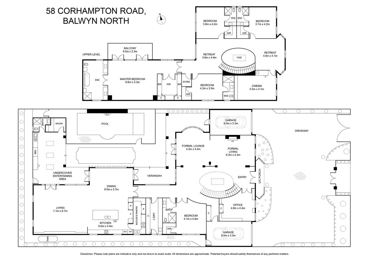 Floorplan of Homely house listing, 58 Corhampton Road, Balwyn North VIC 3104