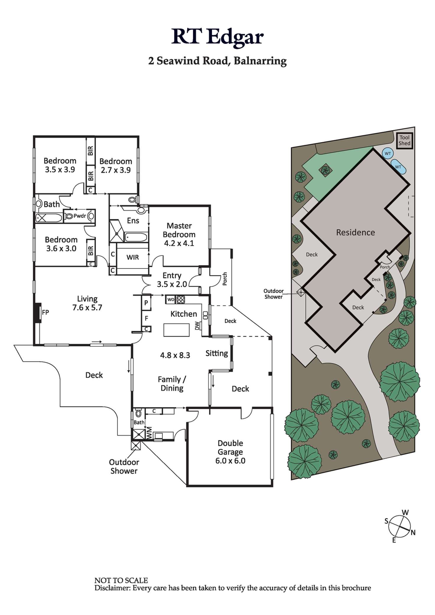 Floorplan of Homely house listing, 2 Seawind Road, Balnarring Beach VIC 3926