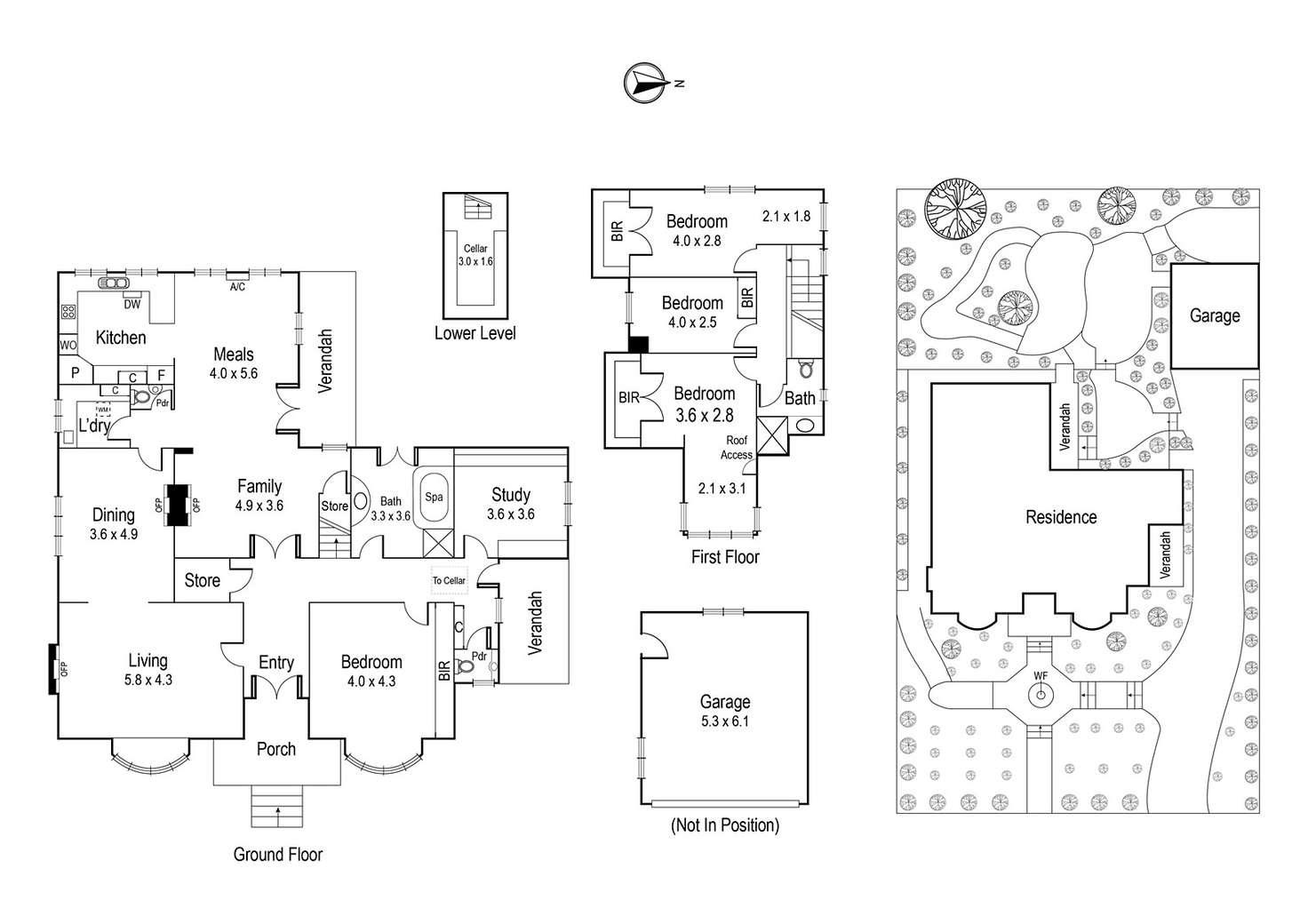 Floorplan of Homely house listing, 2 The Ridgeway, Ivanhoe VIC 3079