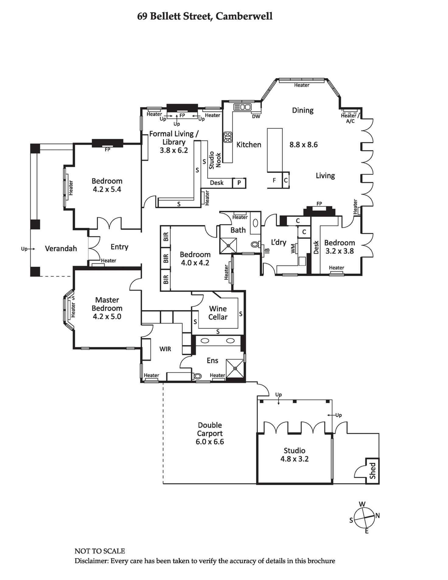 Floorplan of Homely house listing, 69 Bellett Street, Camberwell VIC 3124