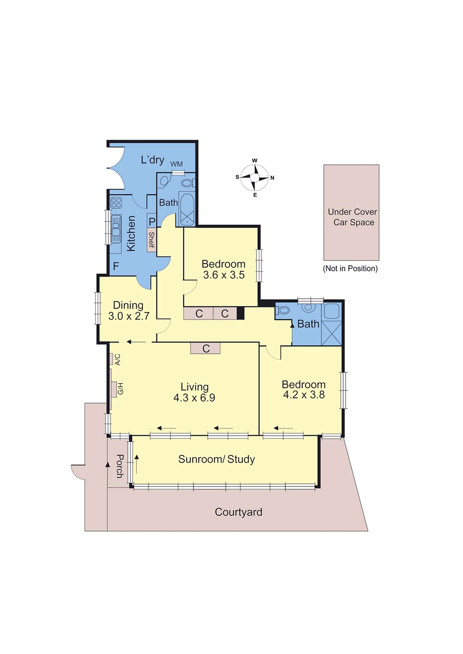 Floorplan of Homely apartment listing, 1/2B Trafalgar Road, Camberwell VIC 3124