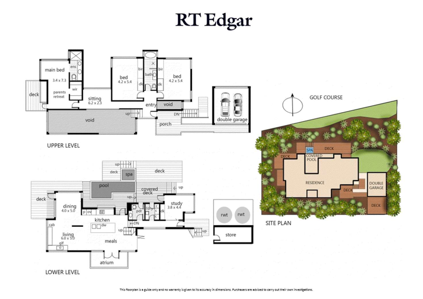 Floorplan of Homely house listing, 10 Tralee Lane, Fingal VIC 3939