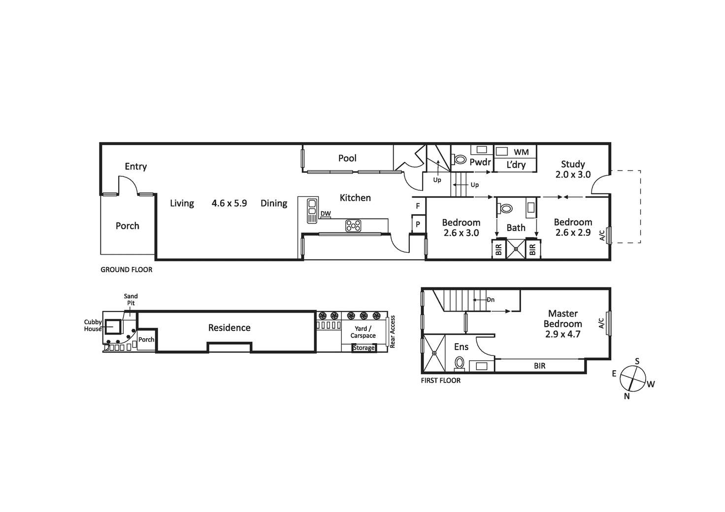 Floorplan of Homely house listing, 34 Nepean Highway, Brighton VIC 3186