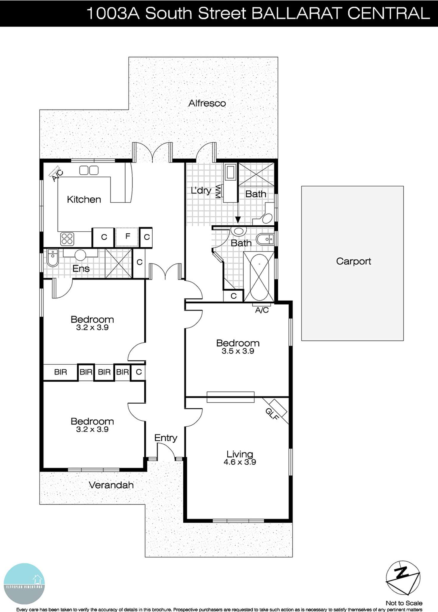 Floorplan of Homely house listing, 1003a South Street, Ballarat Central VIC 3350