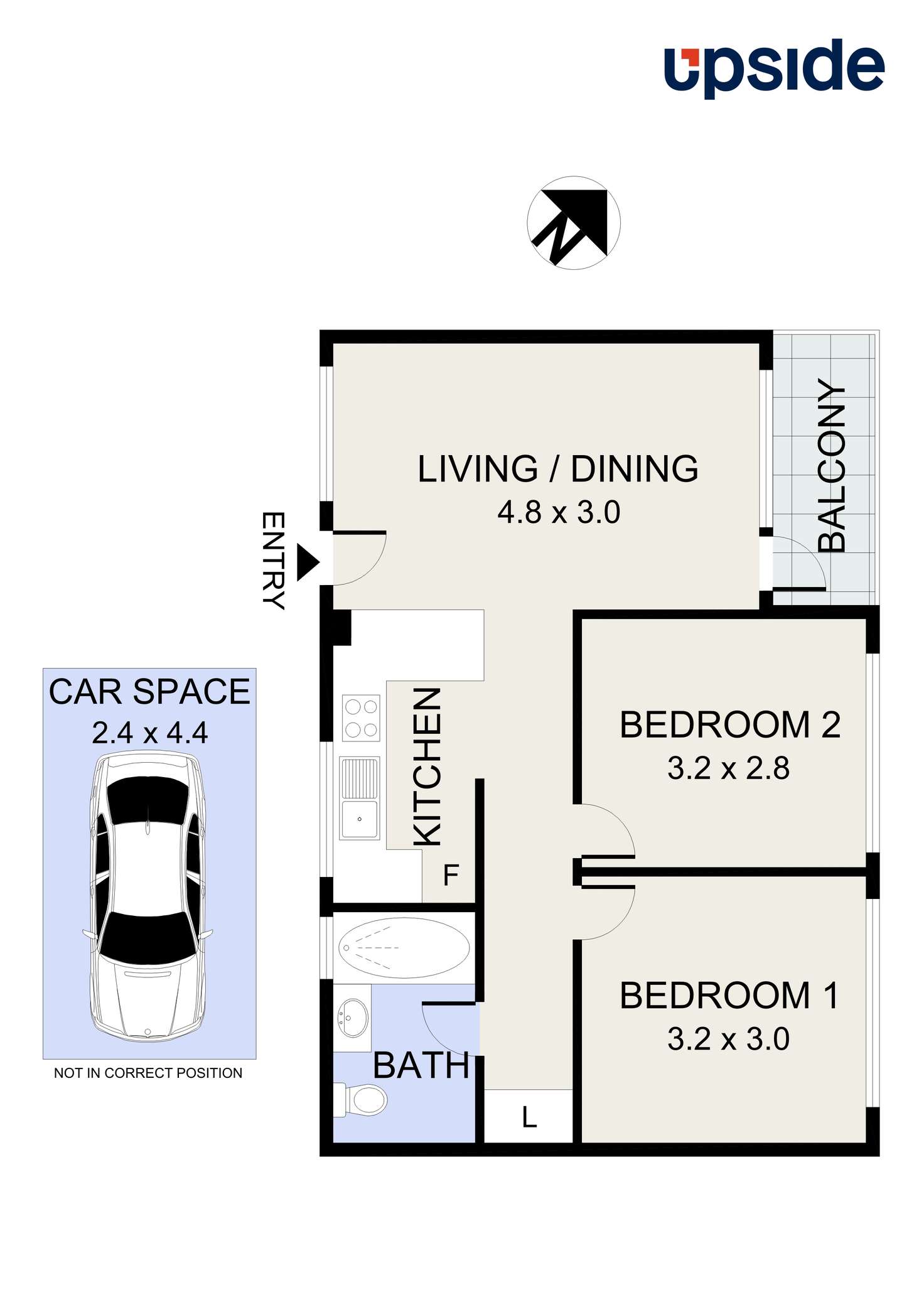 Floorplan of Homely unit listing, 1105/34 Wentworth Street, Glebe NSW 2037