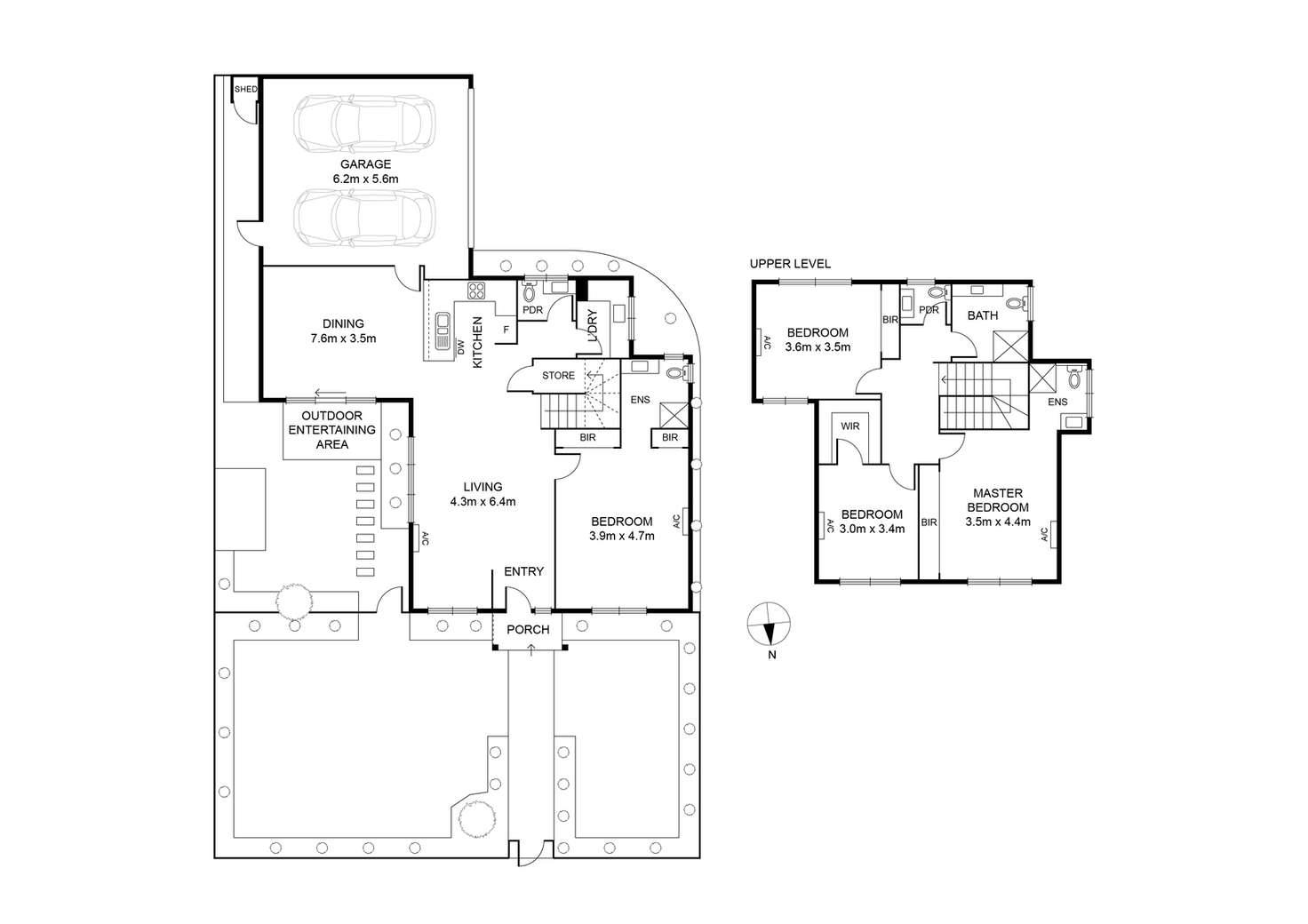 Floorplan of Homely house listing, 1/8 Beacon Street, Glen Waverley VIC 3150