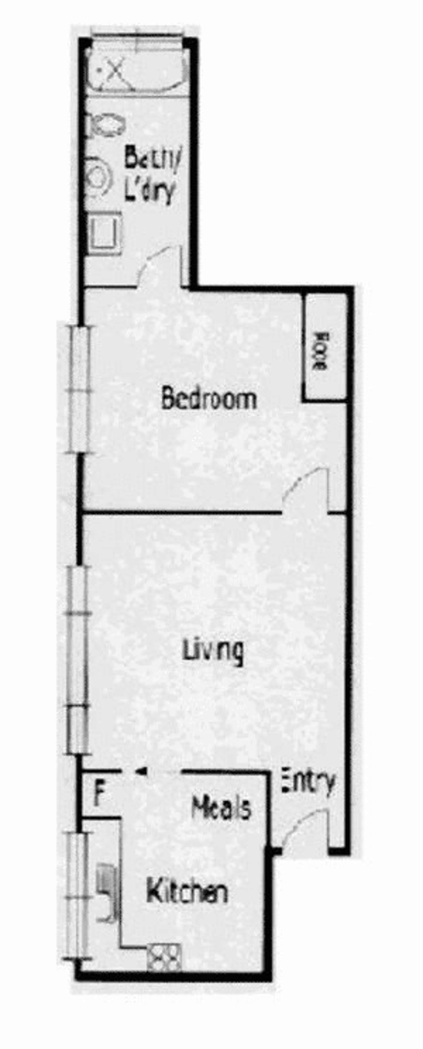 Floorplan of Homely apartment listing, 4/44 Coppin Street, Richmond VIC 3121