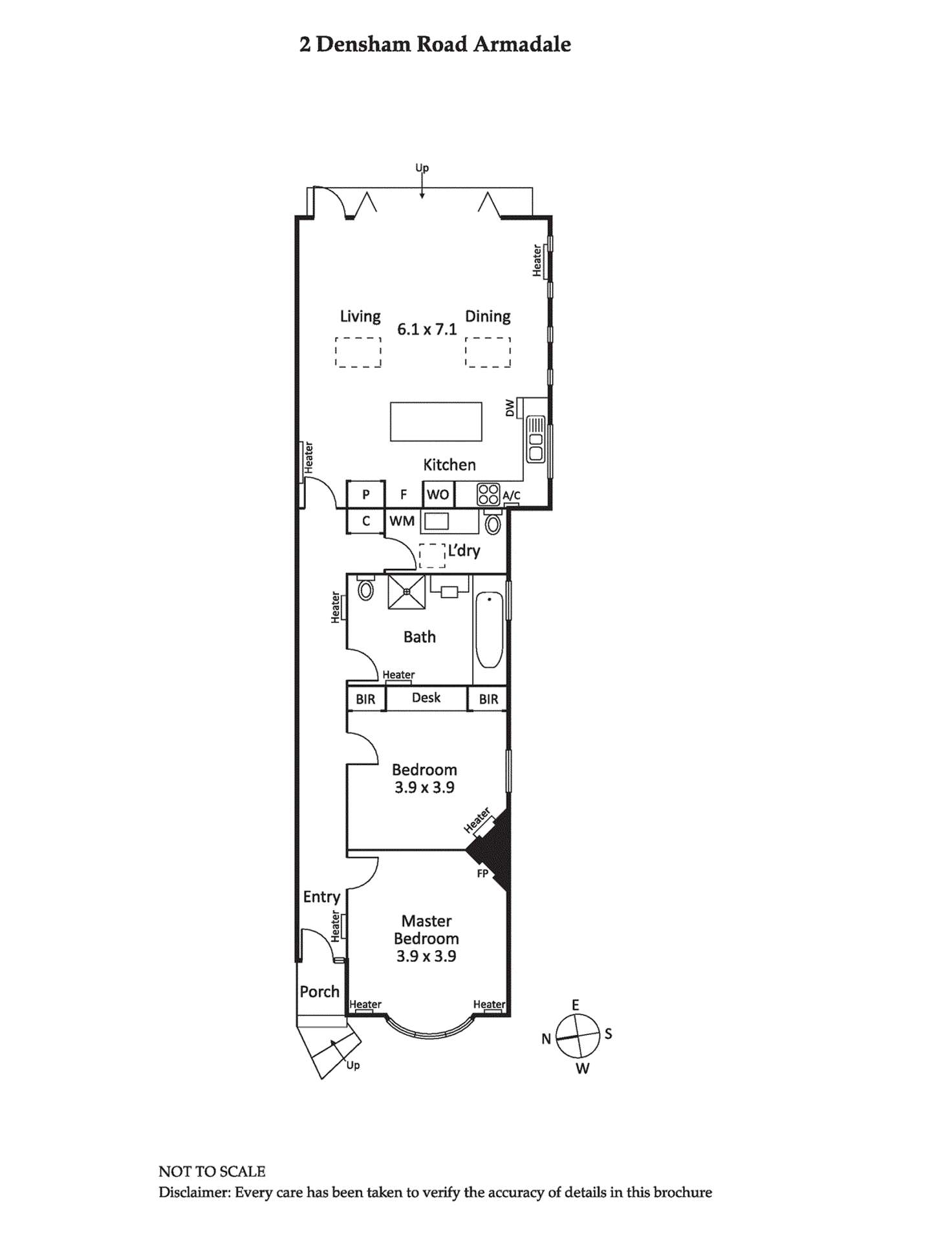 Floorplan of Homely house listing, 2 Densham Road, Armadale VIC 3143