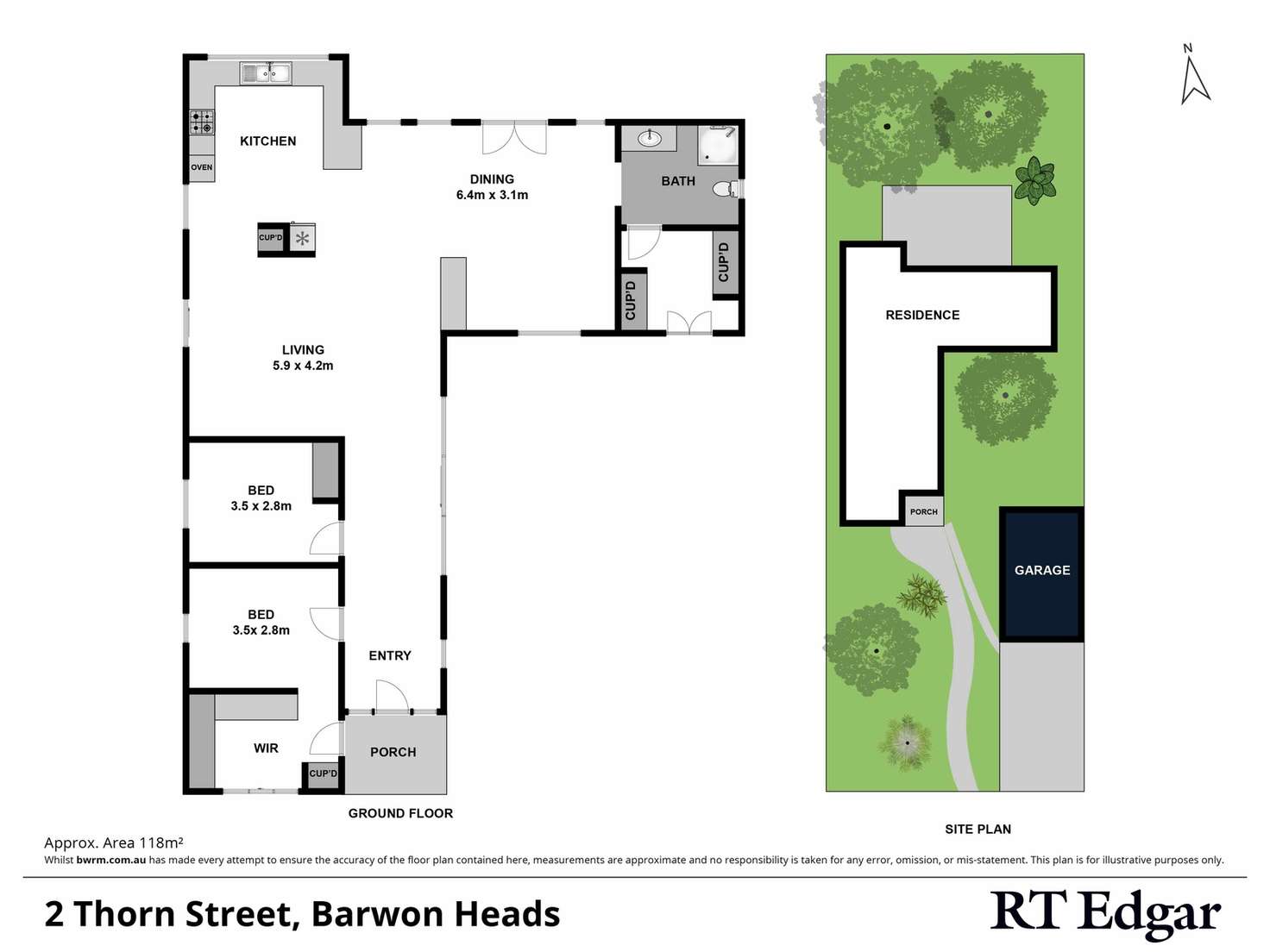 Floorplan of Homely house listing, 2 Thorn Street, Barwon Heads VIC 3227
