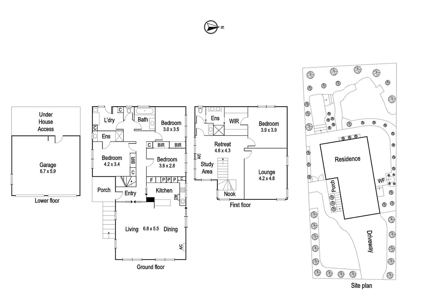 Floorplan of Homely house listing, 15 O'Donnell Street, Viewbank VIC 3084