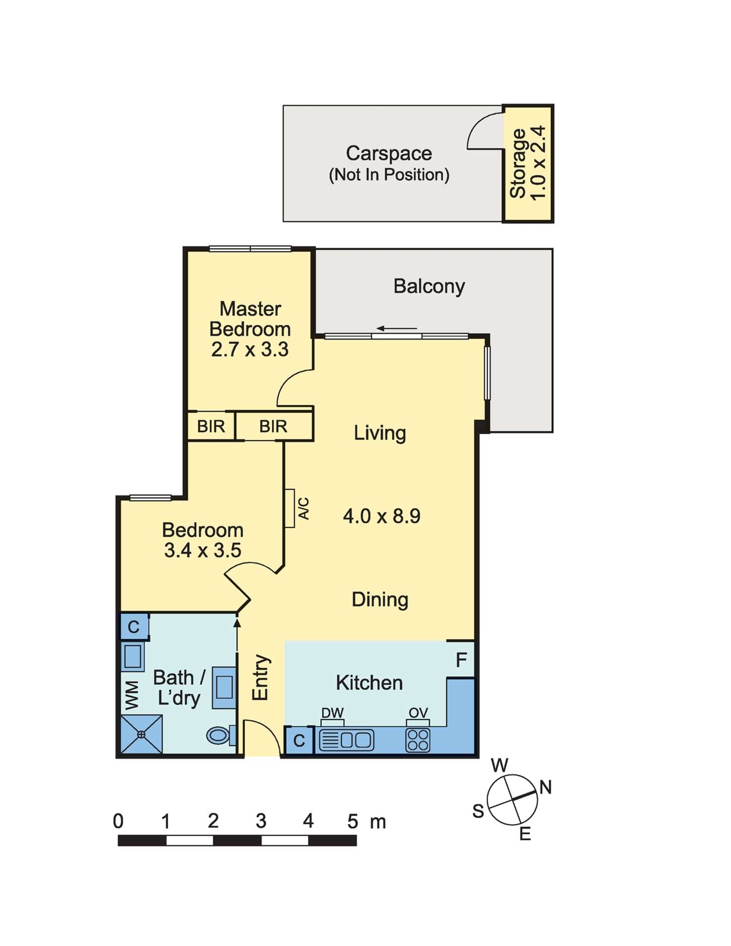 Floorplan of Homely apartment listing, 15/23 Pickett Street, Footscray VIC 3011
