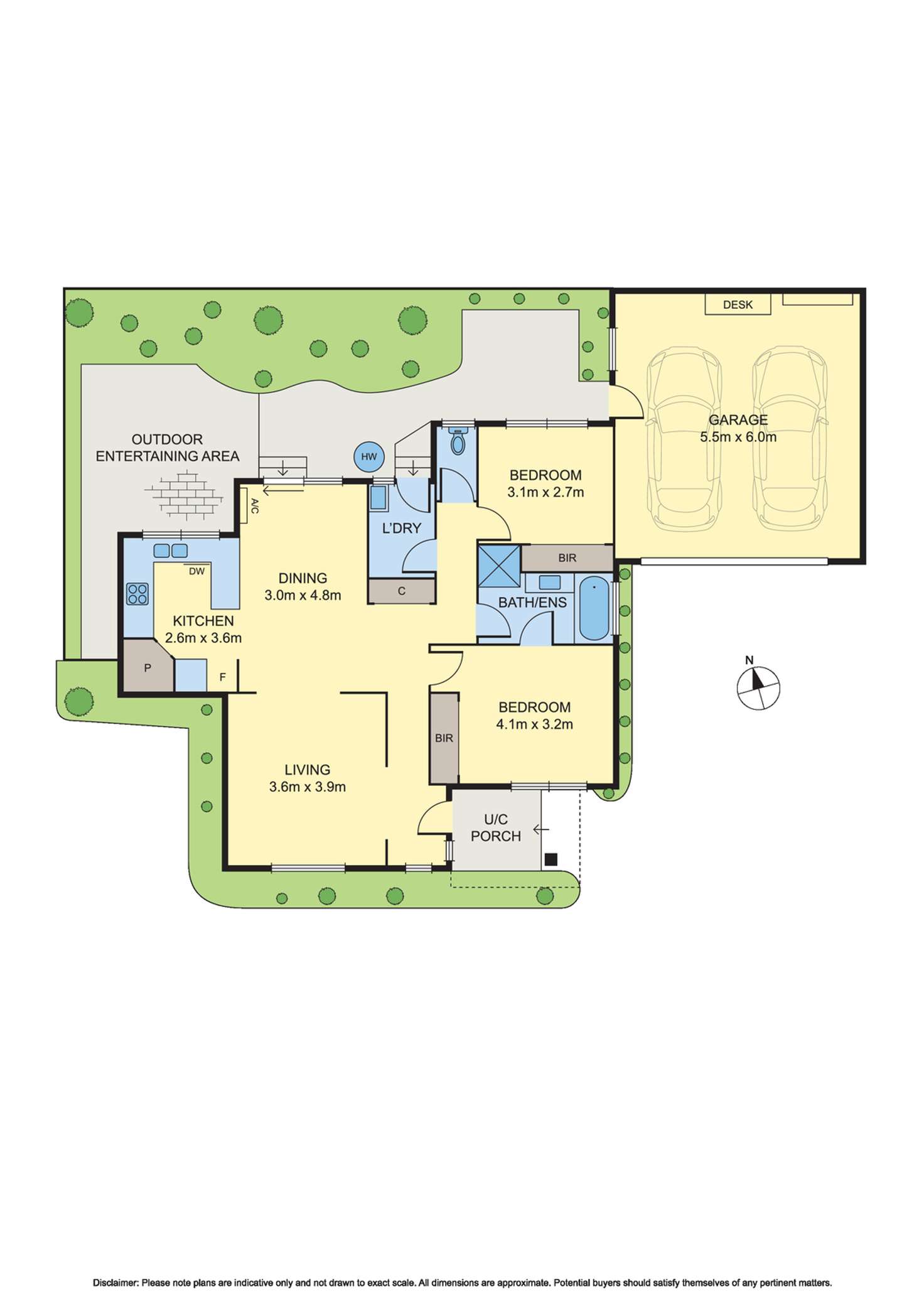 Floorplan of Homely townhouse listing, 2/887 Station Street, Box Hill North VIC 3129