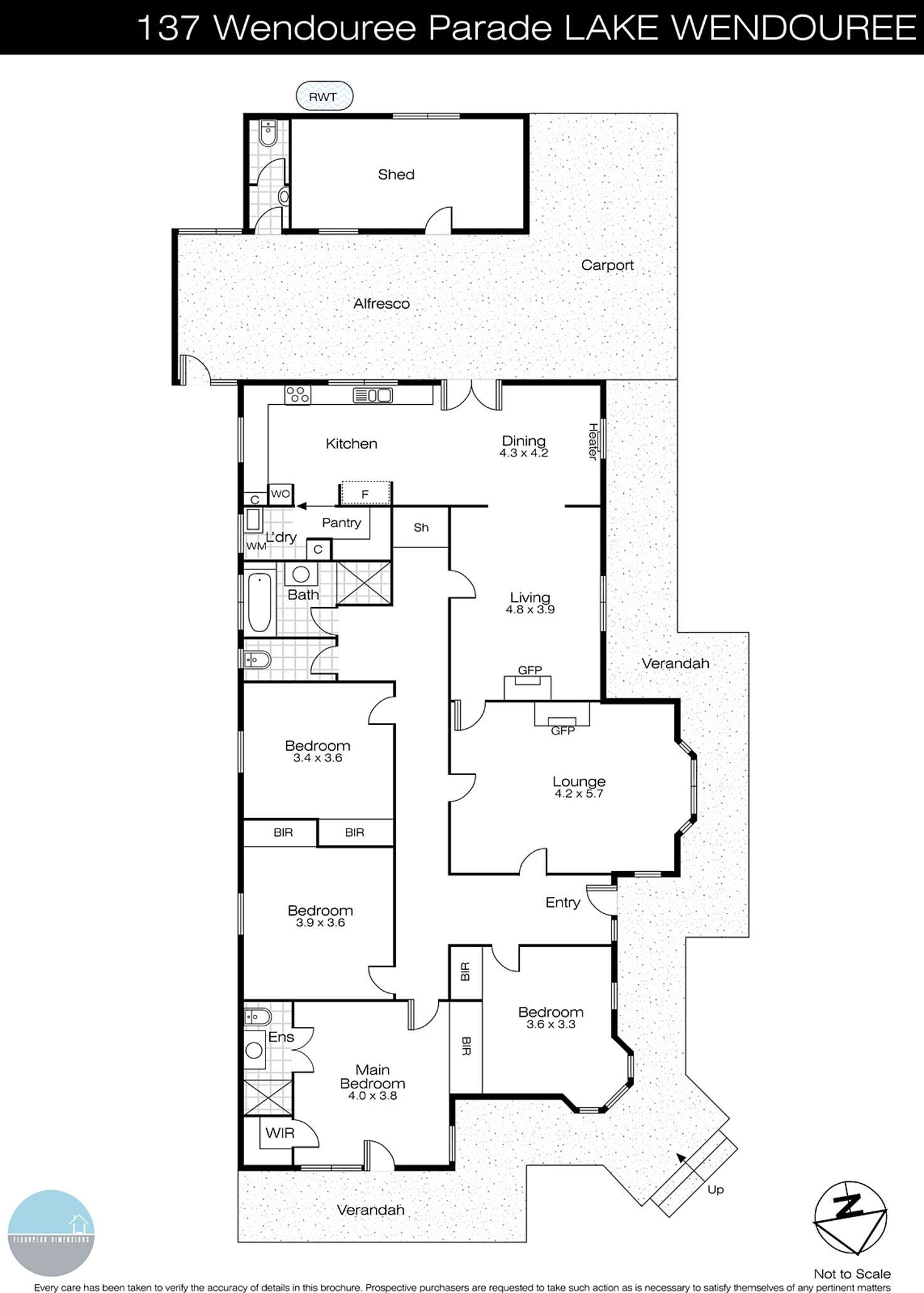 Floorplan of Homely house listing, 137 Wendouree Parade, Lake Wendouree VIC 3350