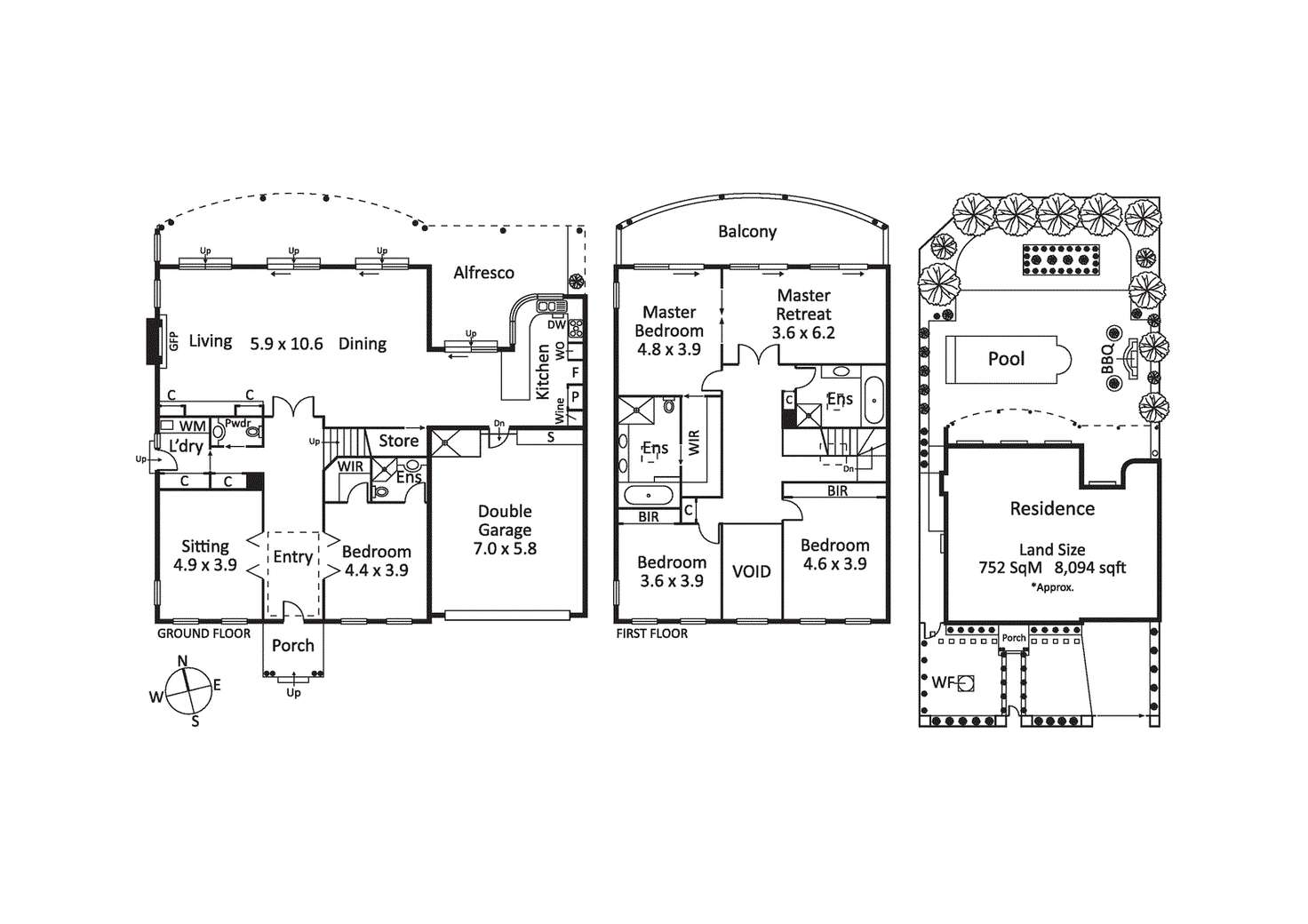 Floorplan of Homely house listing, 2b Dudley Street, Brighton VIC 3186