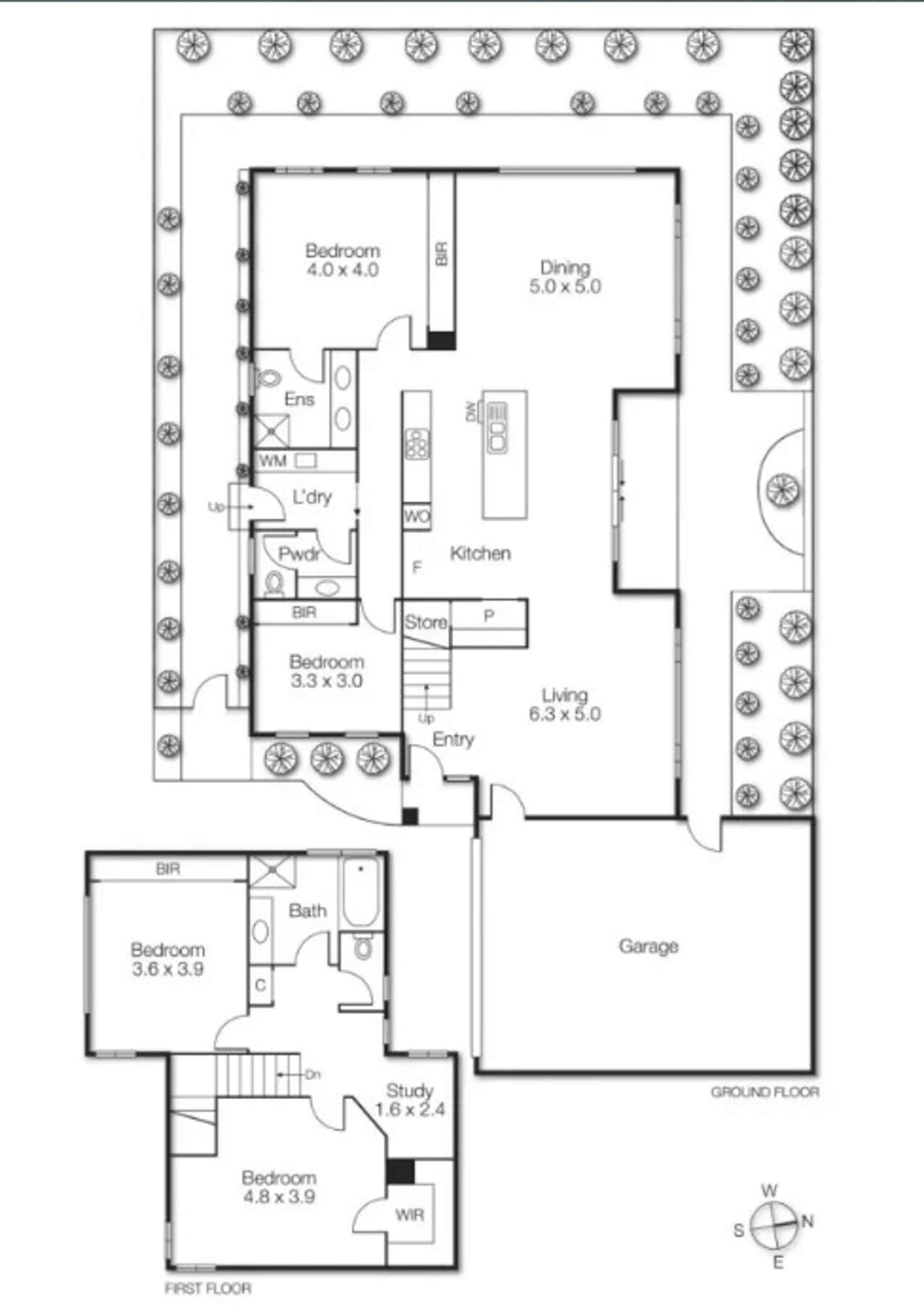 Floorplan of Homely townhouse listing, 31A Summerhill Road, Brighton East VIC 3187