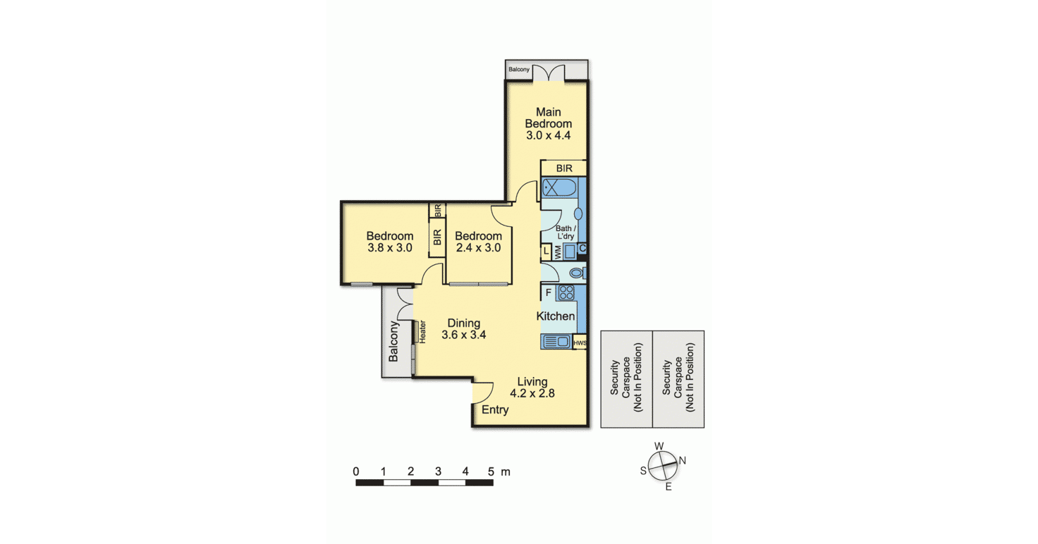 Floorplan of Homely unit listing, 46/121 Rathdowne Street, Carlton VIC 3053