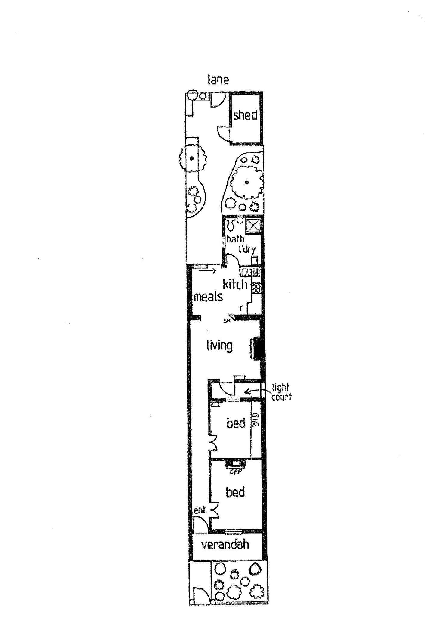 Floorplan of Homely house listing, 8 Stafford Street, Abbotsford VIC 3067