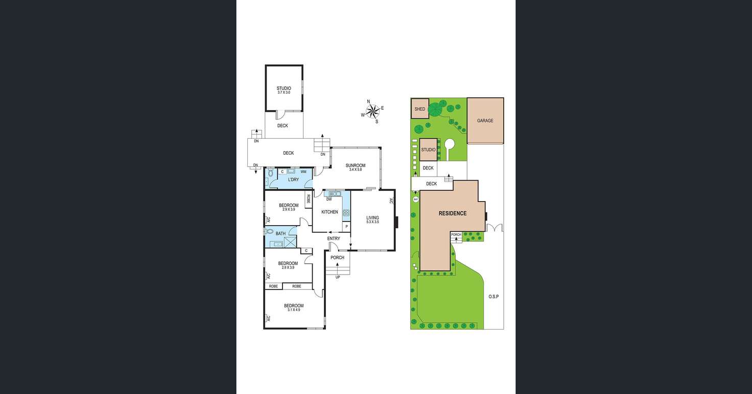 Floorplan of Homely house listing, 11 Edinburgh  Street, Bentleigh East VIC 3165