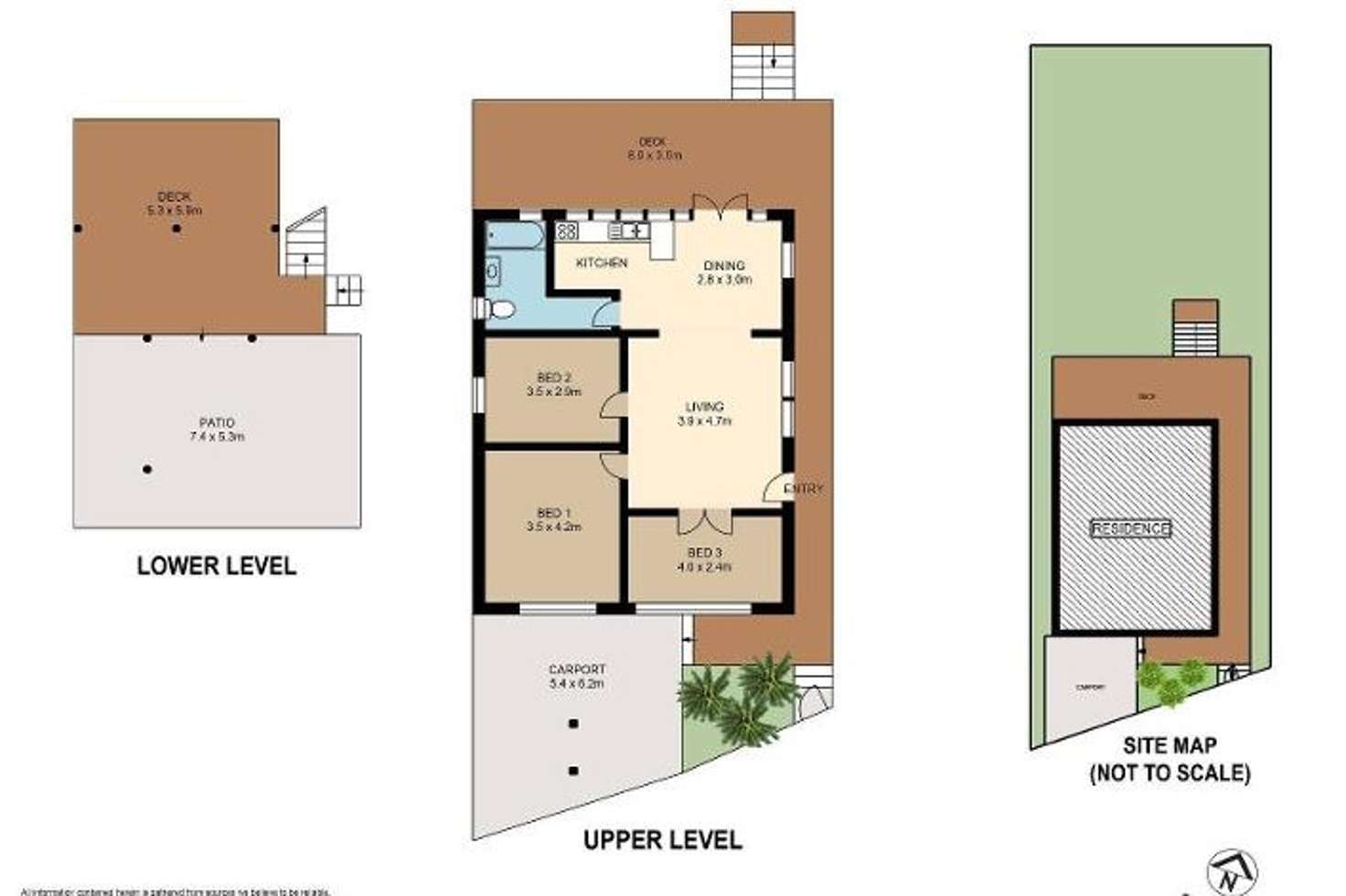 Floorplan of Homely house listing, 42 Prospect Terrace, Kelvin Grove QLD 4059