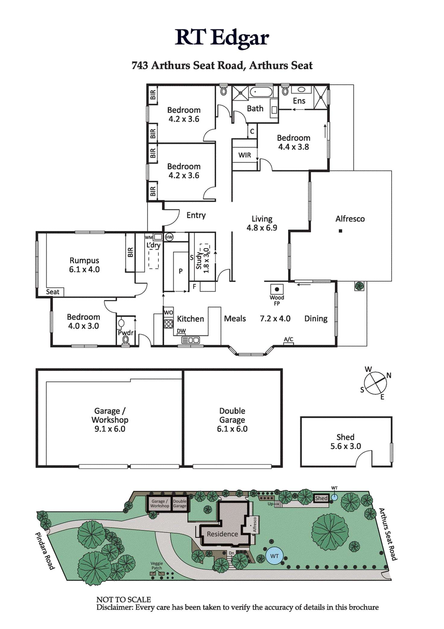 Floorplan of Homely house listing, 32 Pindara Road, Arthurs Seat VIC 3936