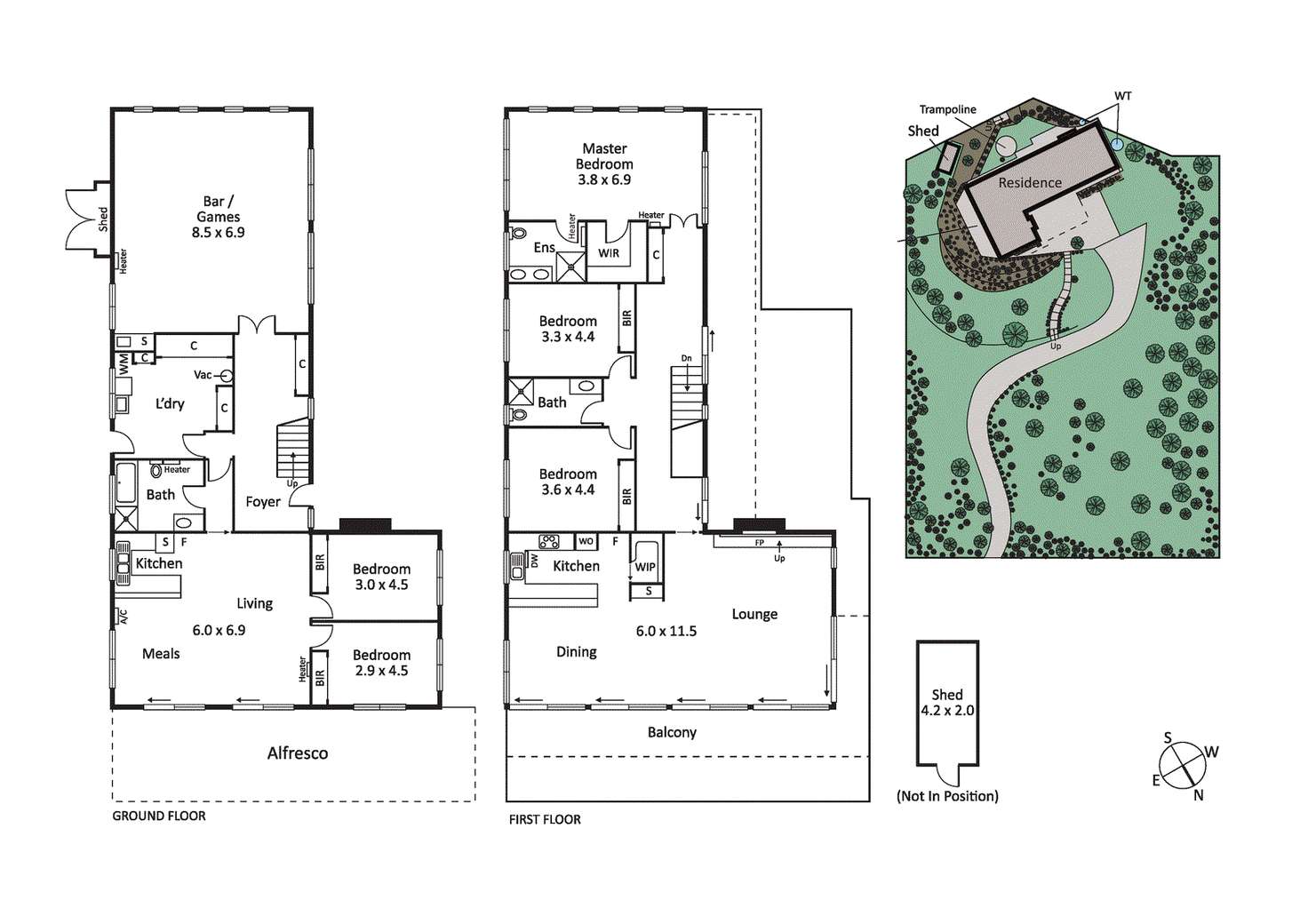 Floorplan of Homely house listing, 17-23 Holyrood Avenue, Sorrento VIC 3943