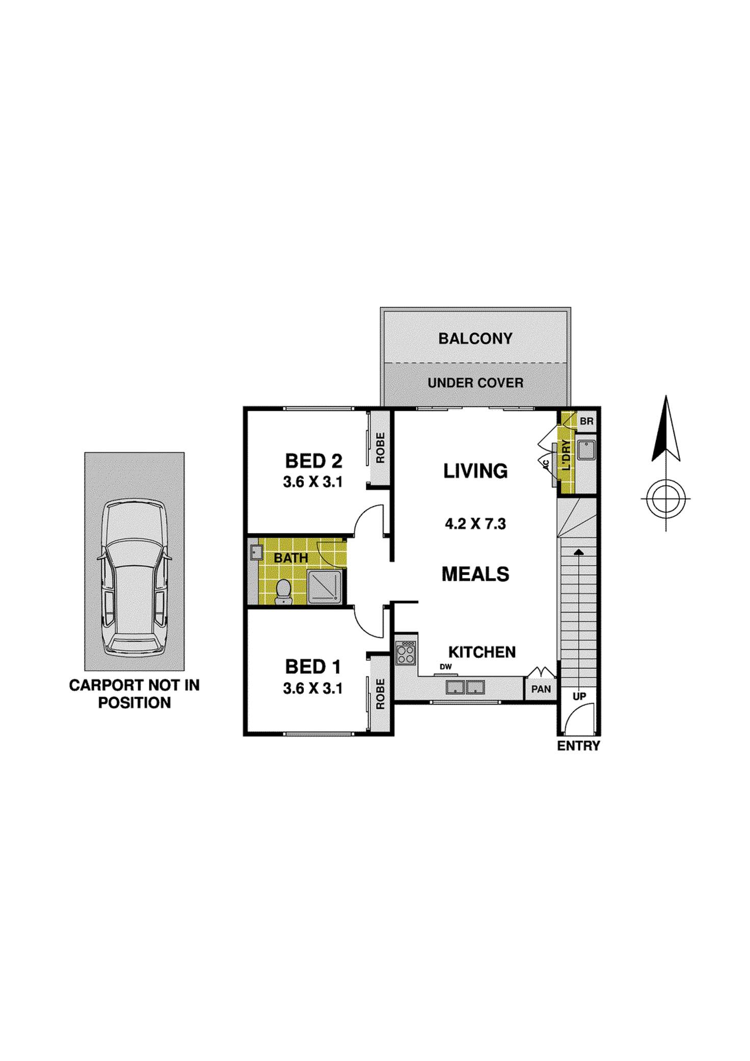 Floorplan of Homely unit listing, 5/15 Clifton Grove, Preston VIC 3072