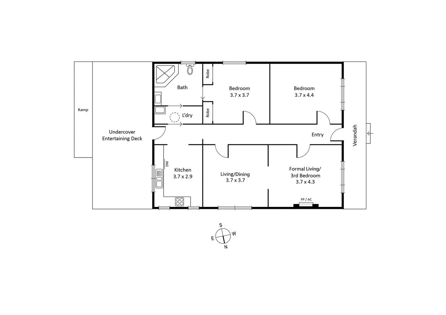 Floorplan of Homely house listing, 62 Hall Street, Newport VIC 3015