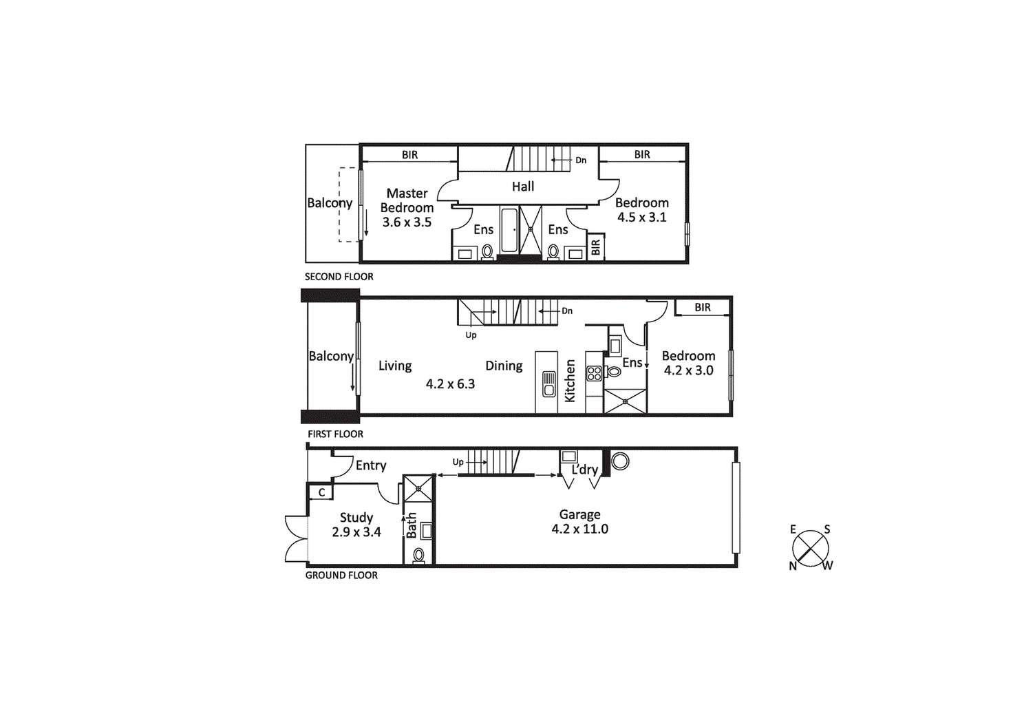 Floorplan of Homely house listing, 41/111 Kinross Avenue, Edithvale VIC 3196