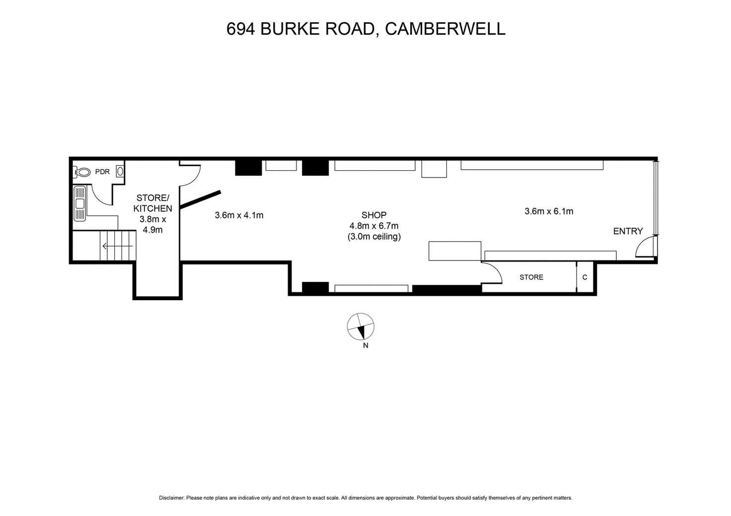 Floorplan of Homely house listing, 694 Burke Road, Camberwell VIC 3124